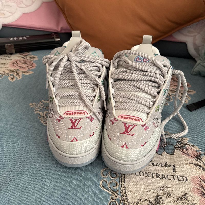 Louis Vuitton Louis Vuitton Skate Low Top Fashion Sneakers -2508 Size US 11 / EU 44 - 2 Thumbnail