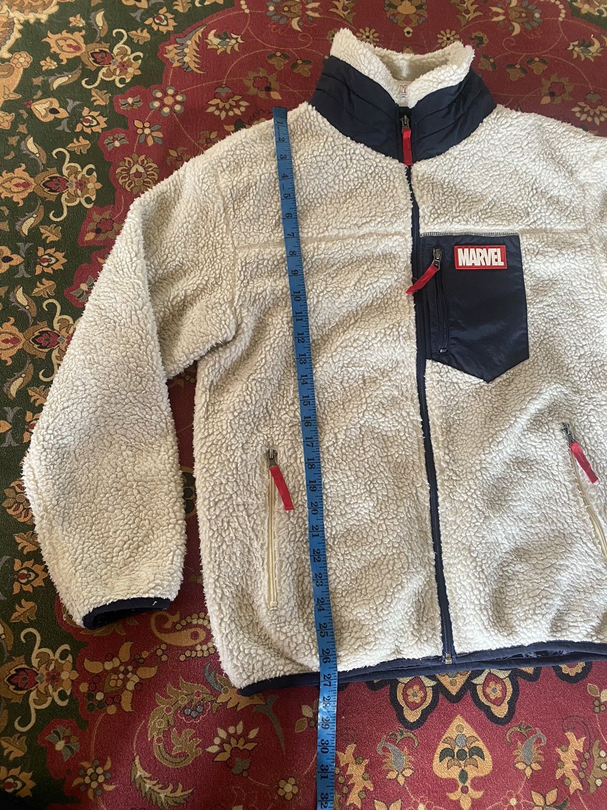 DC Comics 🔥COOL🔥Marvel Fleece Jacket Size L Size US L / EU 52-54 / 3 - 13 Thumbnail