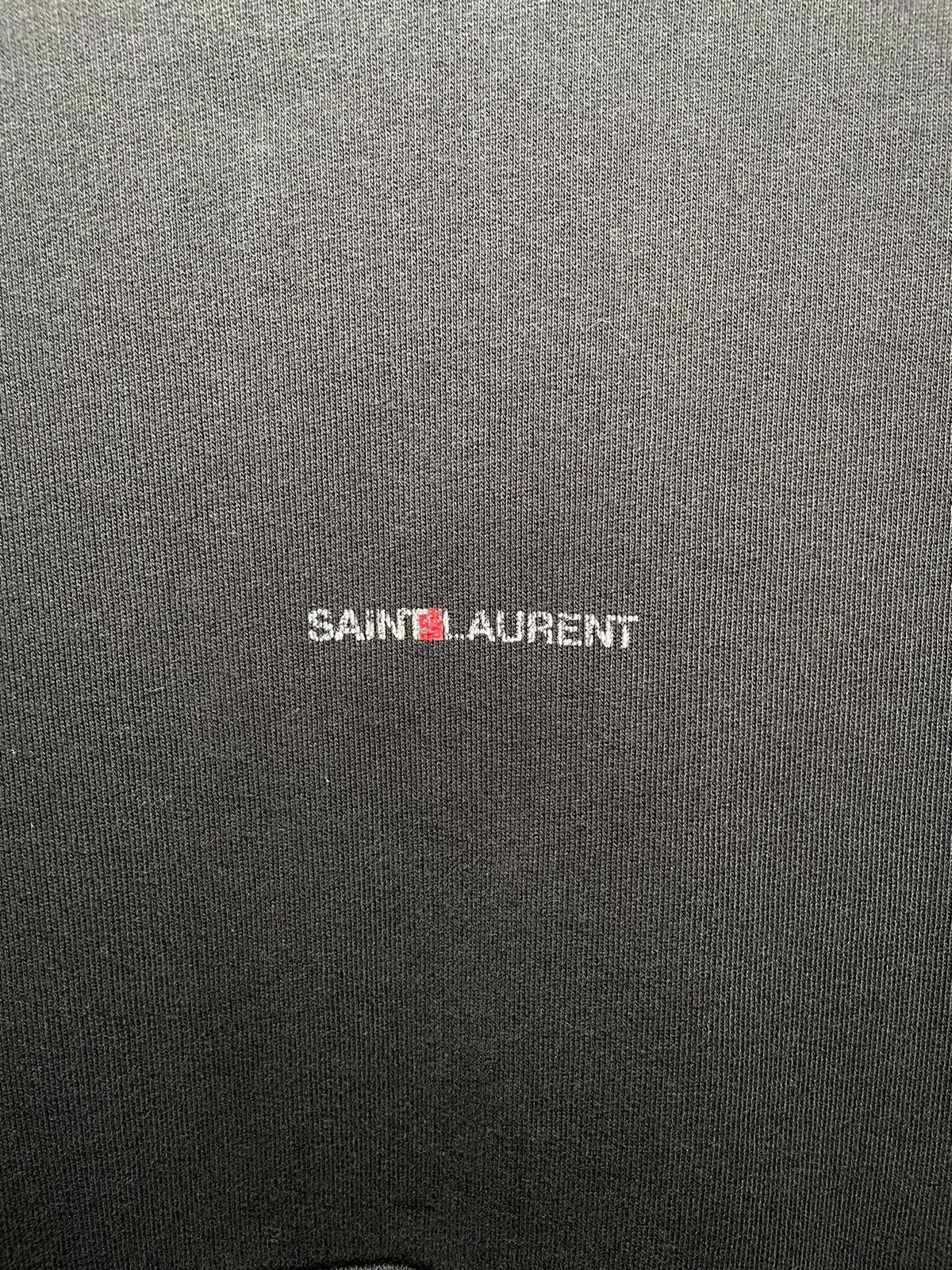 Saint Laurent Paris Saint Laurent Logo Hoodie Size US M / EU 48-50 / 2 - 5 Thumbnail