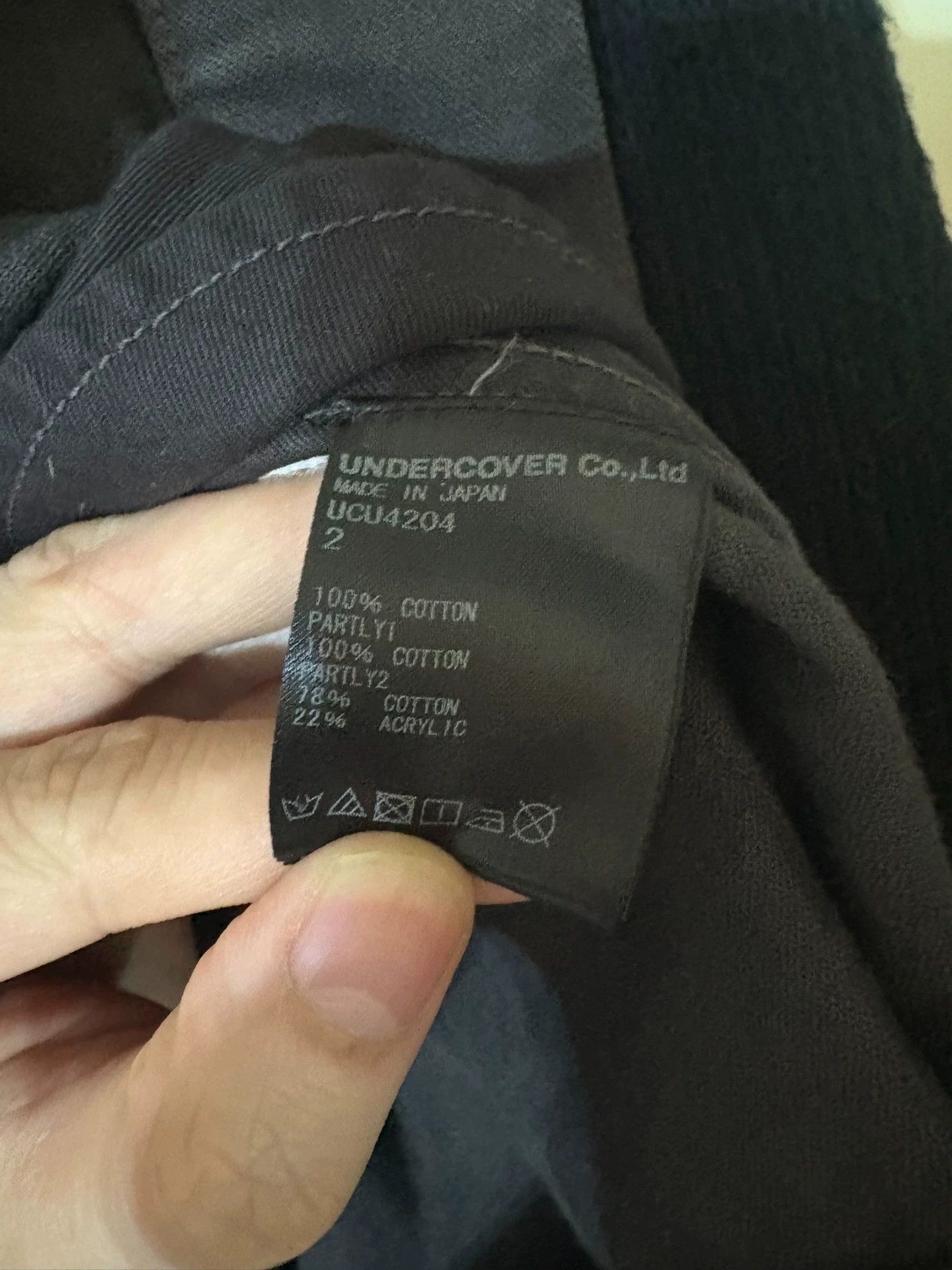 Undercover Undercover 18SS JOY DIVISION Paneled Oversize Denim Jacket Size US M / EU 48-50 / 2 - 4 Thumbnail