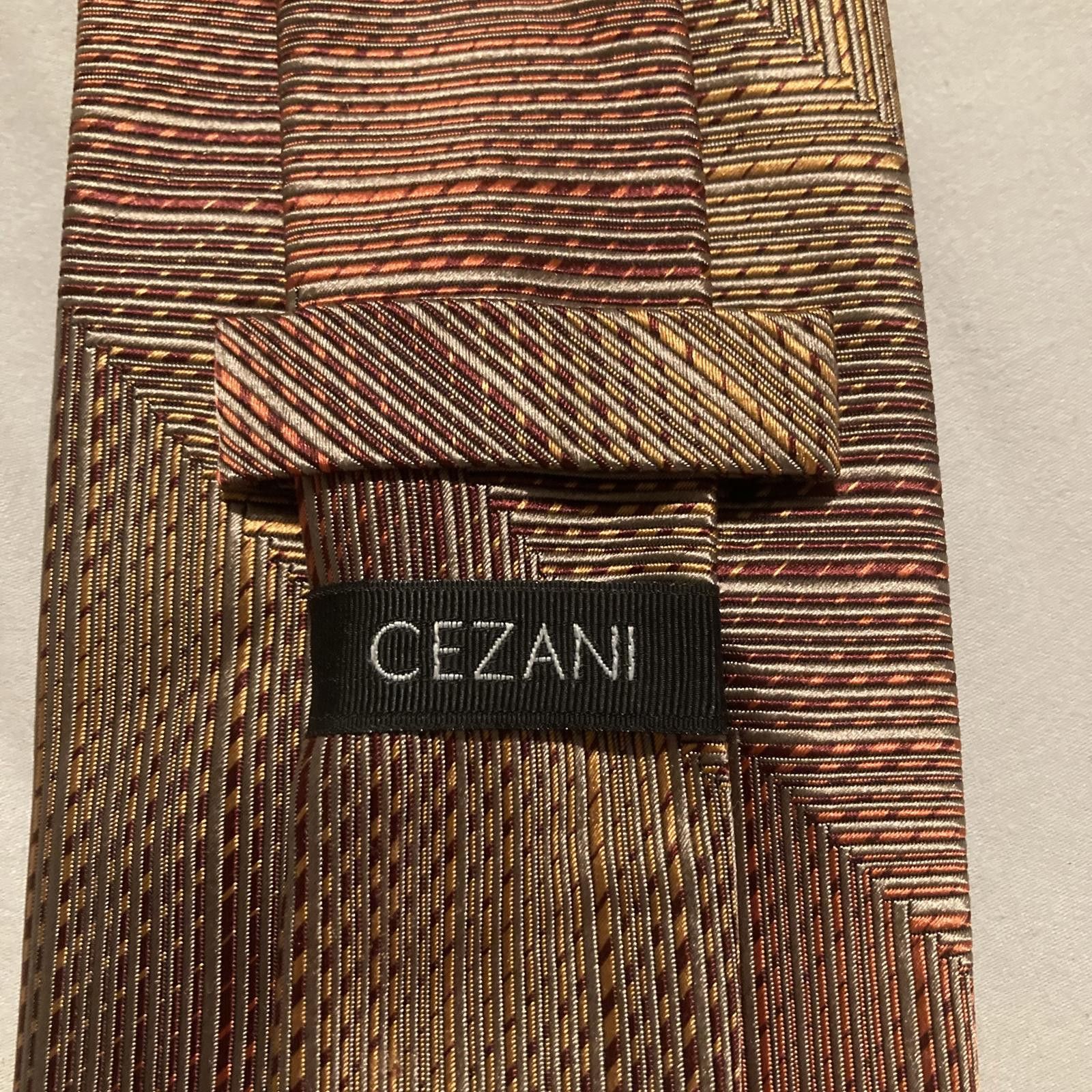 Designer NWOT Cezani Silk Tie 61/3.75 Size ONE SIZE - 3 Thumbnail