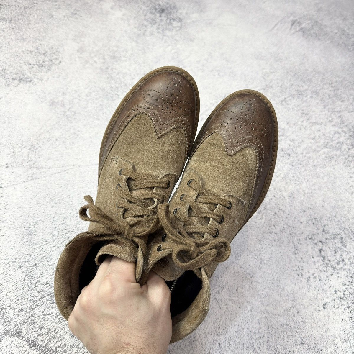 Designer × Panama Jack Panama Jack Brogue Boots US9 UK8 EU42 27cm Size US 9 / EU 42 - 8 Thumbnail
