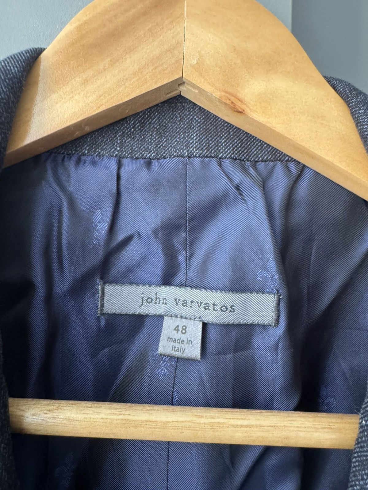 John Varvatos John Varvatos Collection - Navy Wire Collar Vest - Size 48 Size US M / EU 48-50 / 2 - 2 Thumbnail