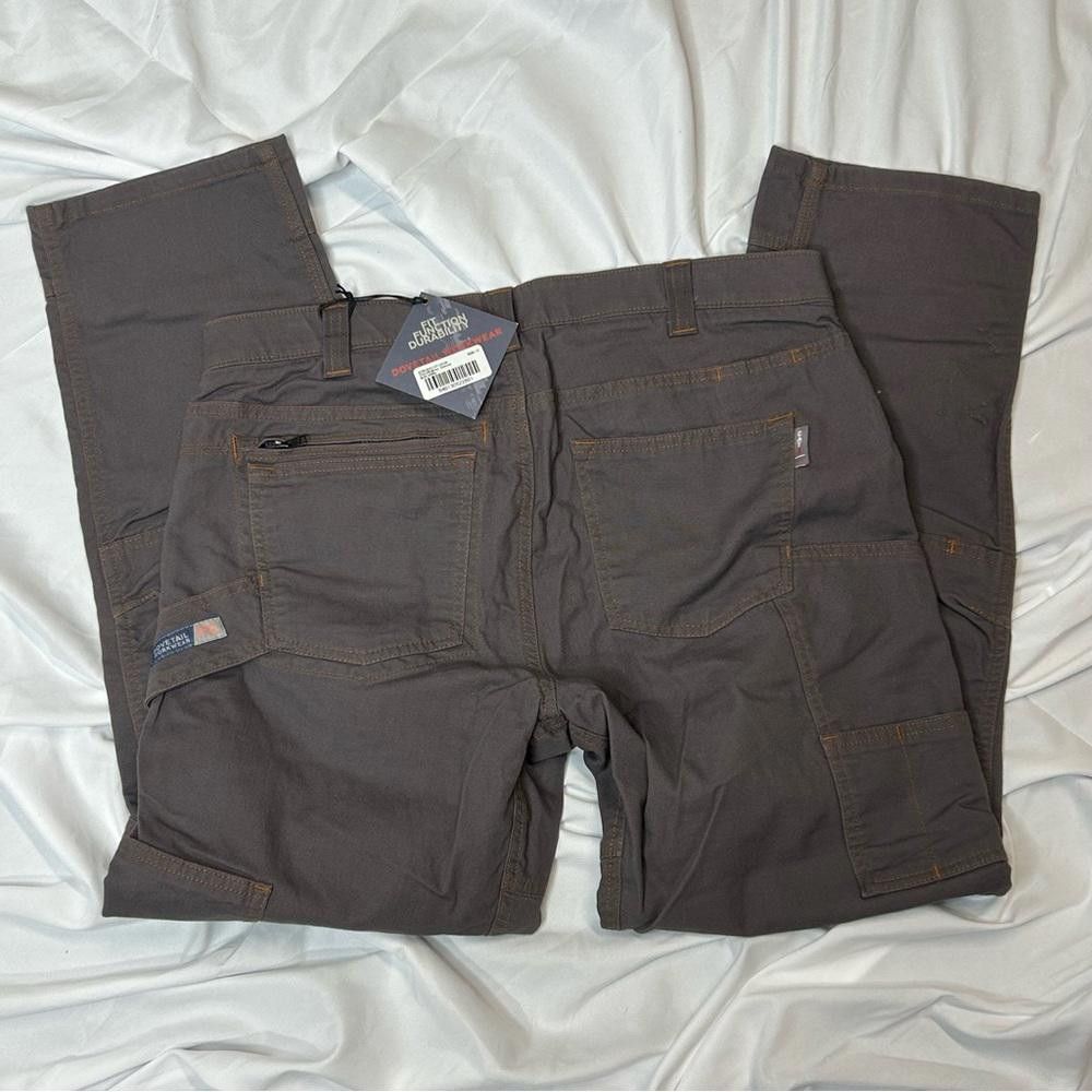 Designer NWT - Dovetail Workwear Britt Utility Grey Canvas, 12 Size 34" / US 12 / IT 48 - 4 Thumbnail