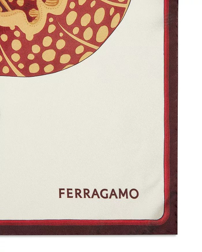 Salvatore Ferragamo o1s1rm1024 Size: 90x90 Cm / Scarf in Multicolor Size ONE SIZE - 2 Thumbnail