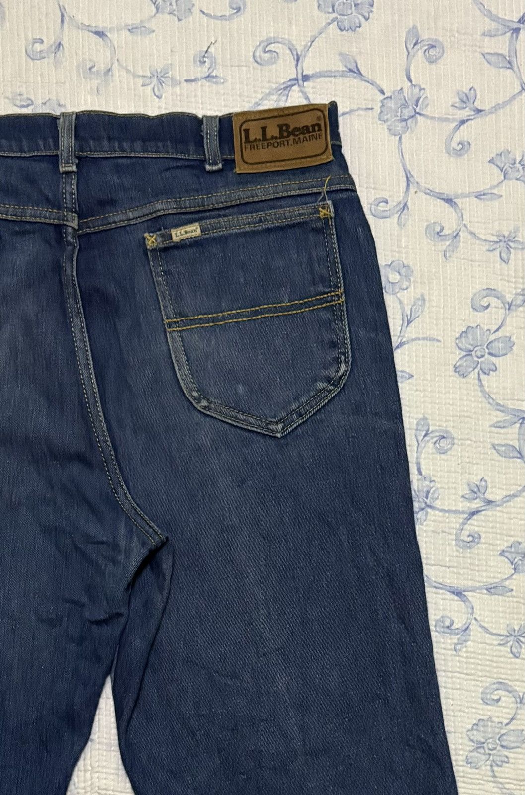 L.L. Bean L.L.Bean Straight Cut Streetwear Denim Size US 34 / EU 50 - 11 Thumbnail