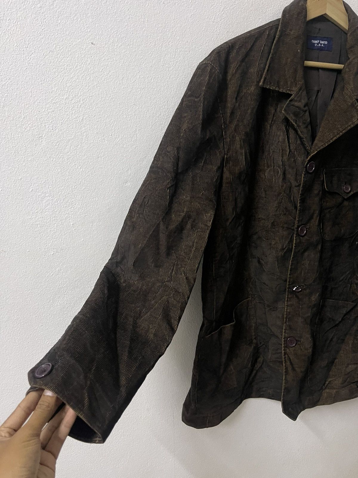 Camp David CAMP DAVID U.S.A Corduroy Jacket Size US XL / EU 56 / 4 - 3 Thumbnail
