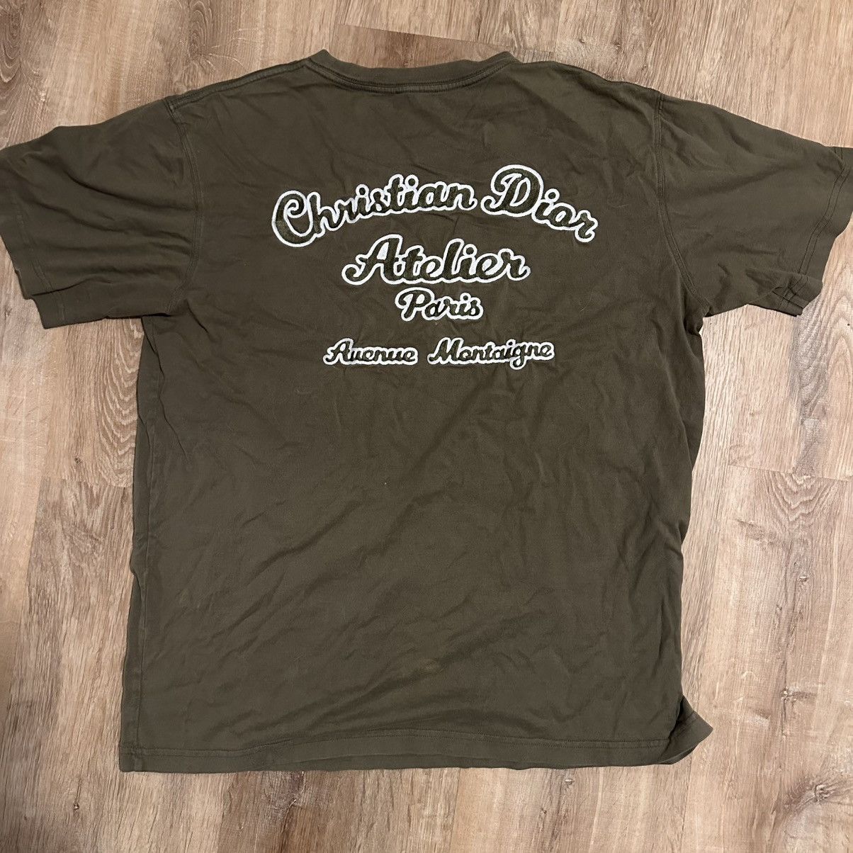 Christian Dior tシャツ　ビンテージ Christian Dior ヴィンテージ アート Tシャツ sizeレディース42