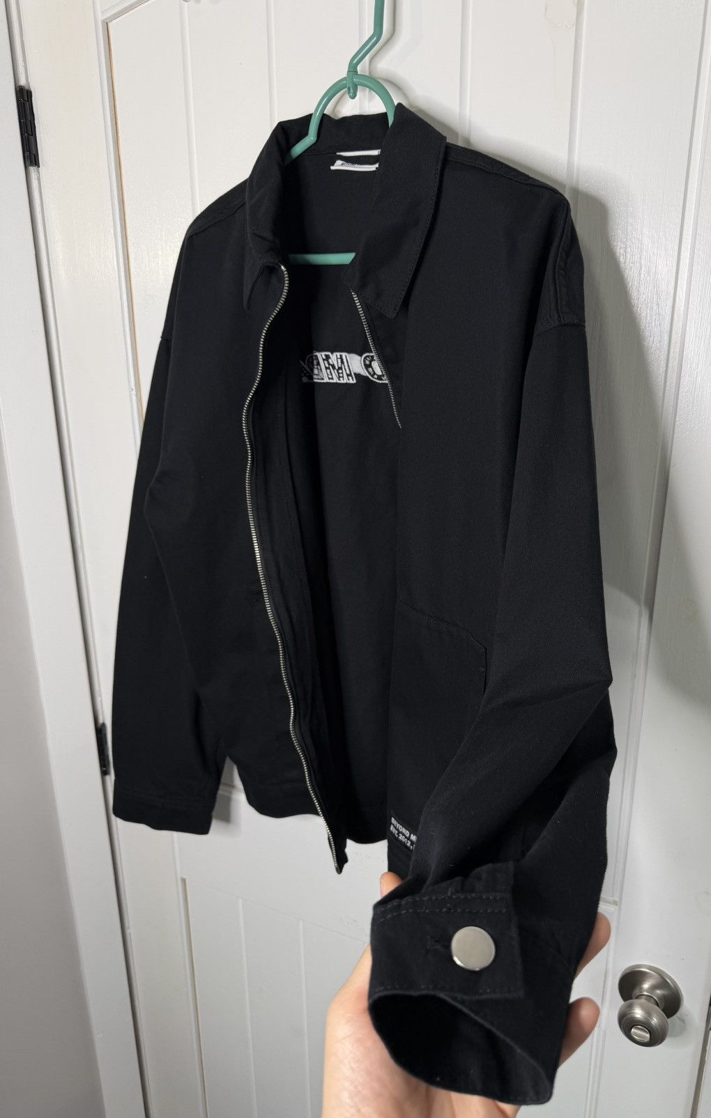 Other Beyond Medals Twill Jacket Black Size Small (Oversized Fit) Size US S / EU 44-46 / 1 - 6 Thumbnail