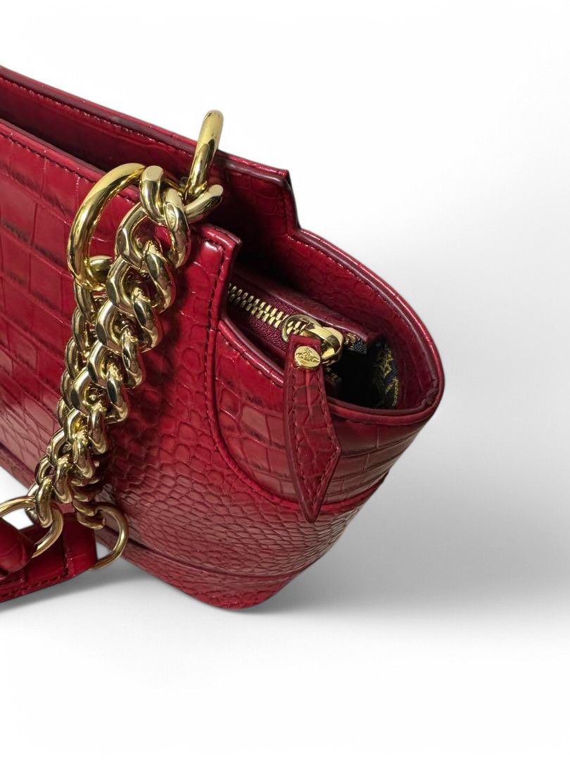 Vivienne Westwood Vivienne Westwood - Anglomania Crocodile Embossed Handbag Size ONE SIZE - 5 Thumbnail