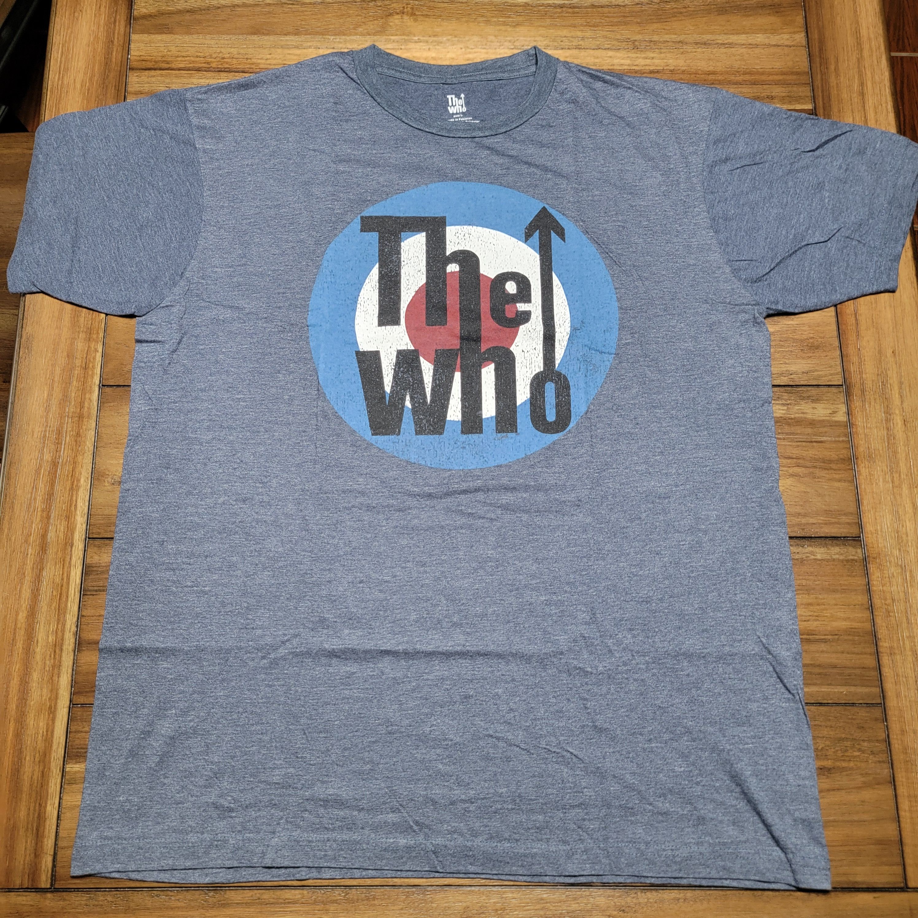 Other The Who Target Logo SS Navy Unisex Tee - Size Large Size US L / EU 52-54 / 3 - 1 Thumbnail