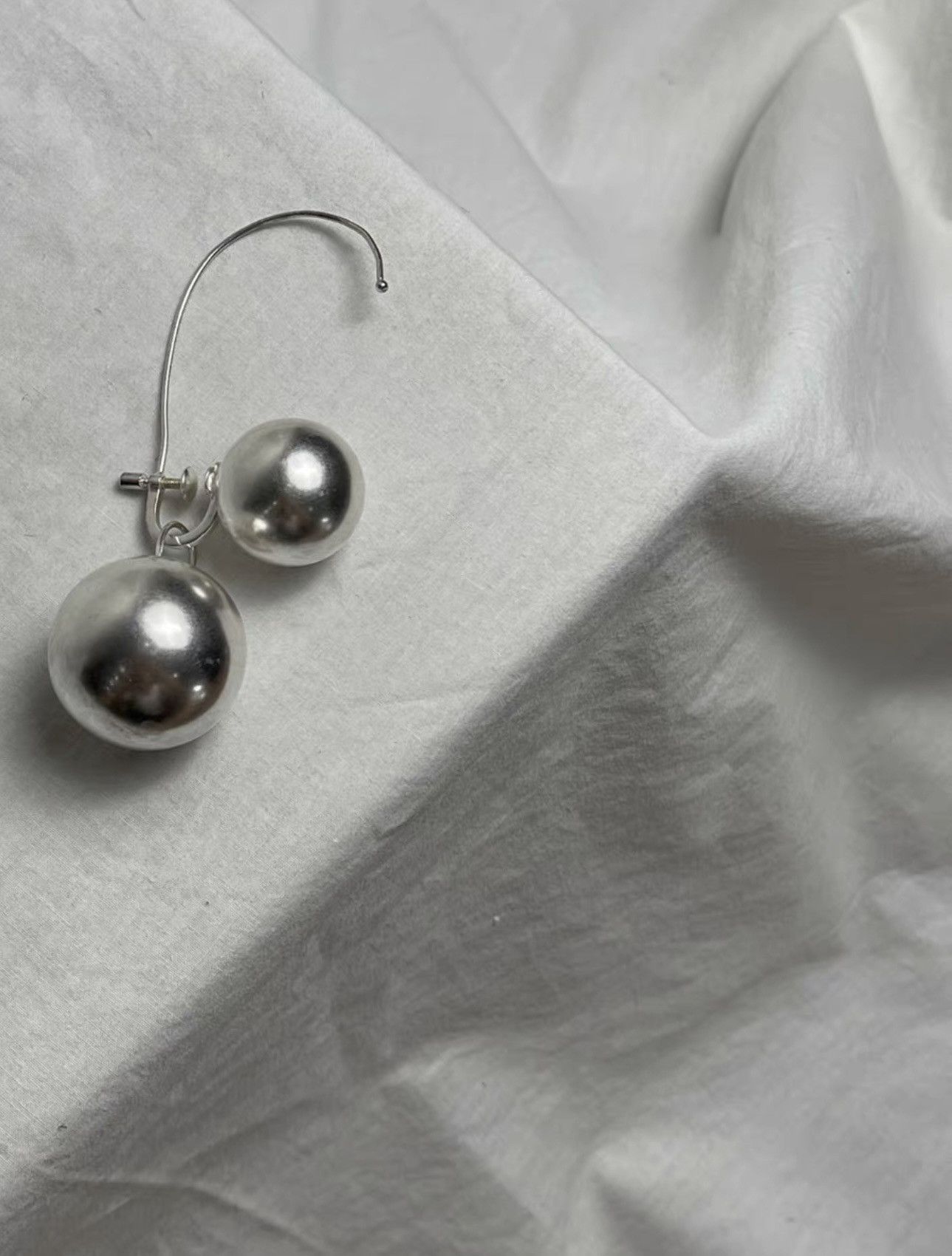 Maison Margiela Maison Margiela 17F/W runway ball ear hooks Size ONE SIZE - 4 Thumbnail