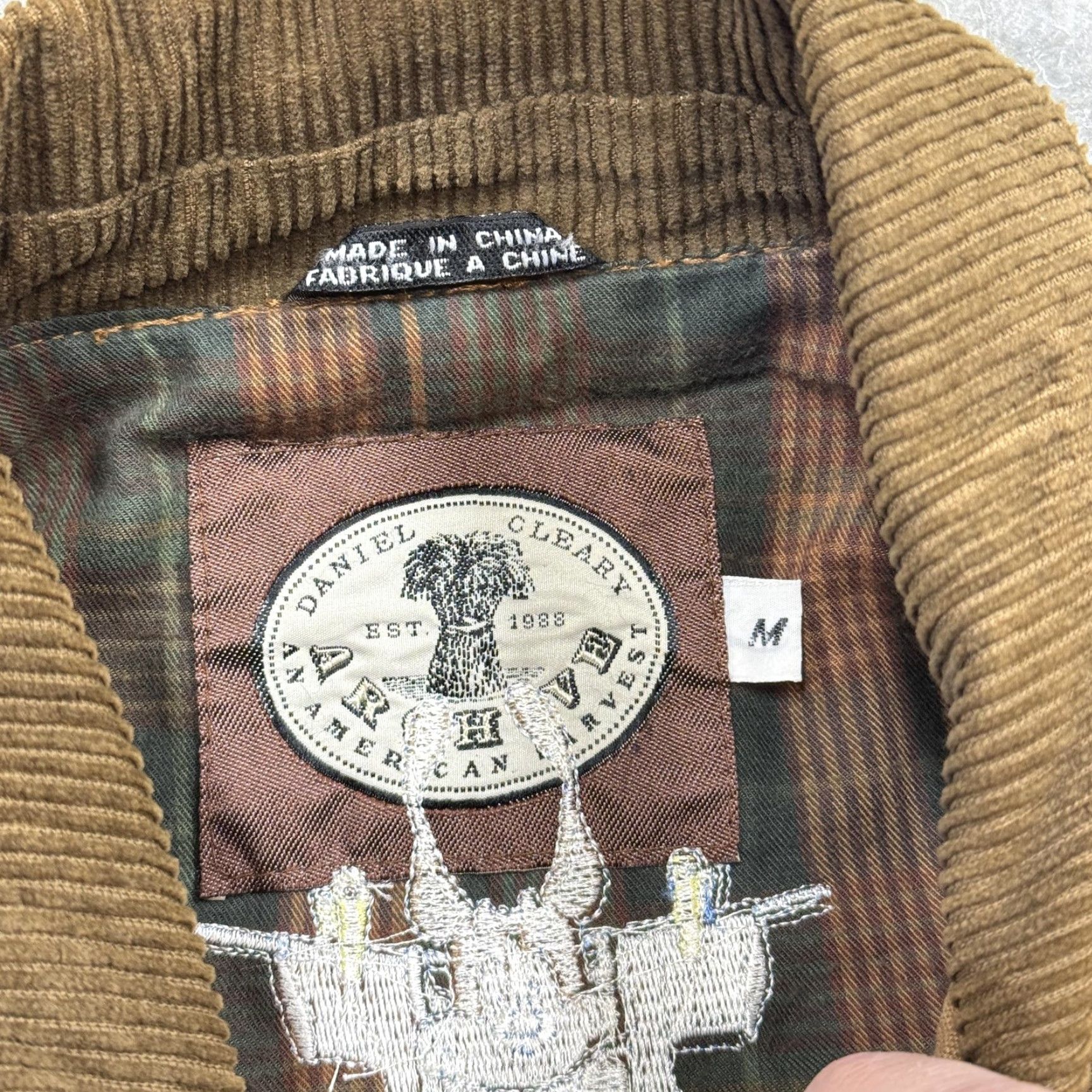 Vintage VINTAGE Daniel Cleary Archive Coat Mens M Brown Canvas Lined Workwear Western Casual Size US M / EU 48-50 / 2 - 3 Thumbnail