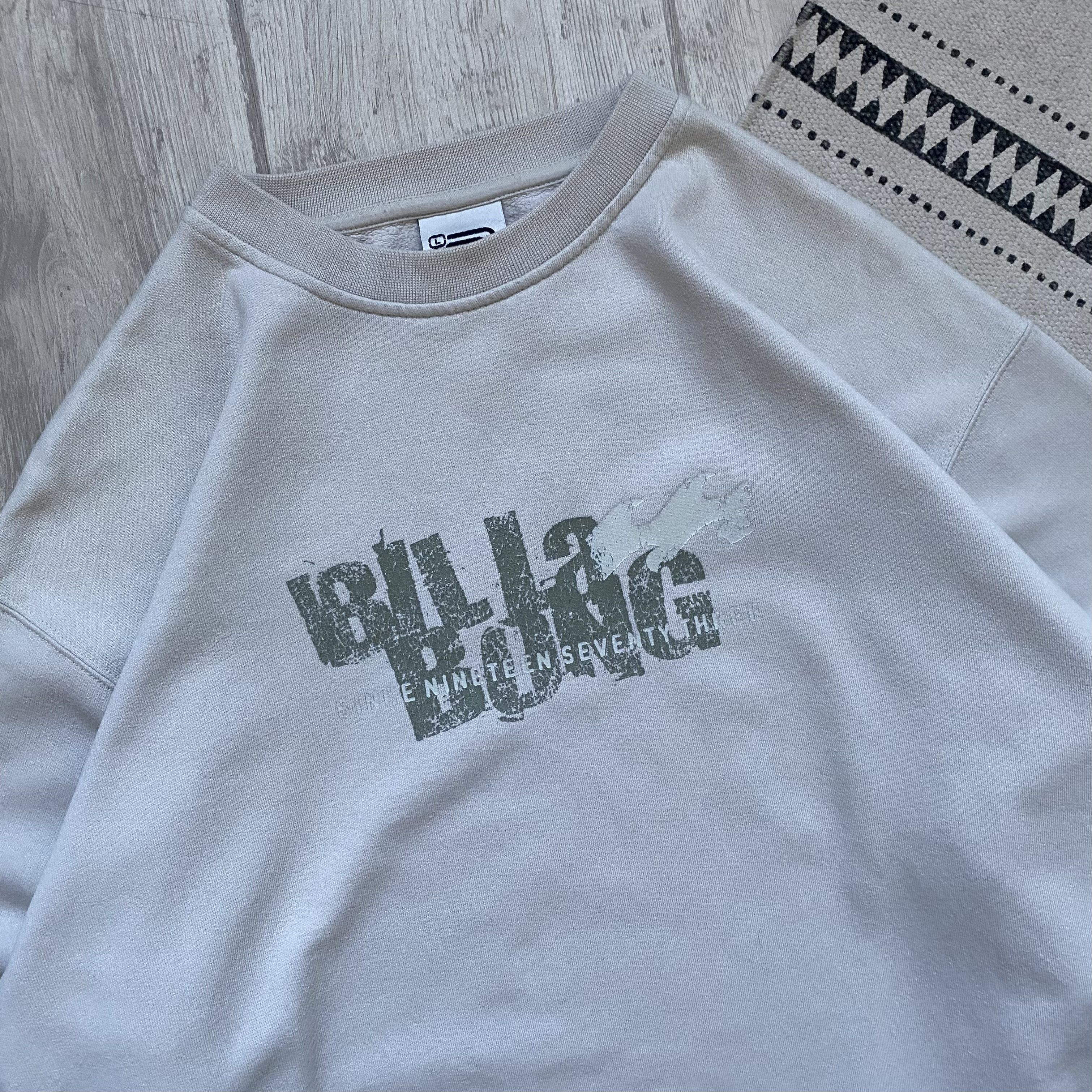 Billabong Vintage 90s Billabong logo sweatshirt crewneck Size US L / EU 52-54 / 3 - 2 Thumbnail