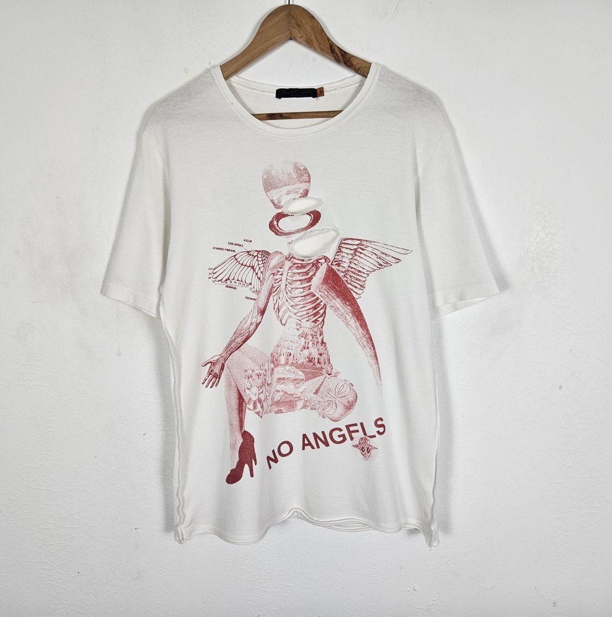 Undercover Undercover 05SS 2nd Collection NO ANGELS tee shirt Size US M / EU 48-50 / 2 - 2 Thumbnail