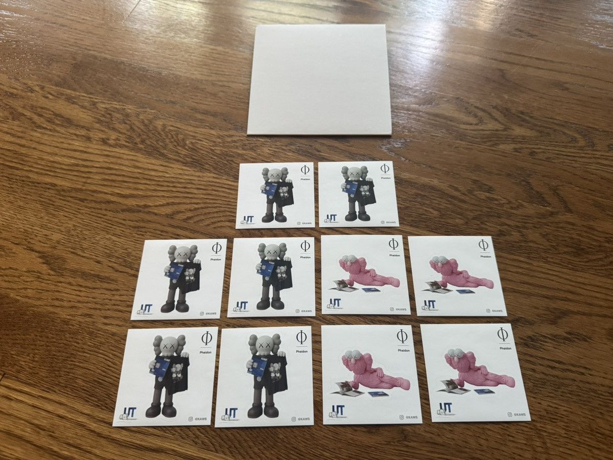 Kaws × Uniqlo 10 HIGH QUALITY Kaws Stickers Phaidon x Uniqlo Book LIMITED Size ONE SIZE - 5 Thumbnail