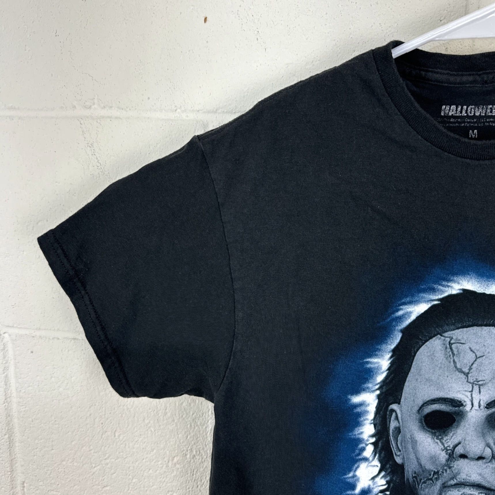 Vintage VINTAGE Halloween T-Shirt Men M Michael Myers Bloody Horror Short Sleeve Black 2010s Size US M / EU 48-50 / 2 - 5 Thumbnail