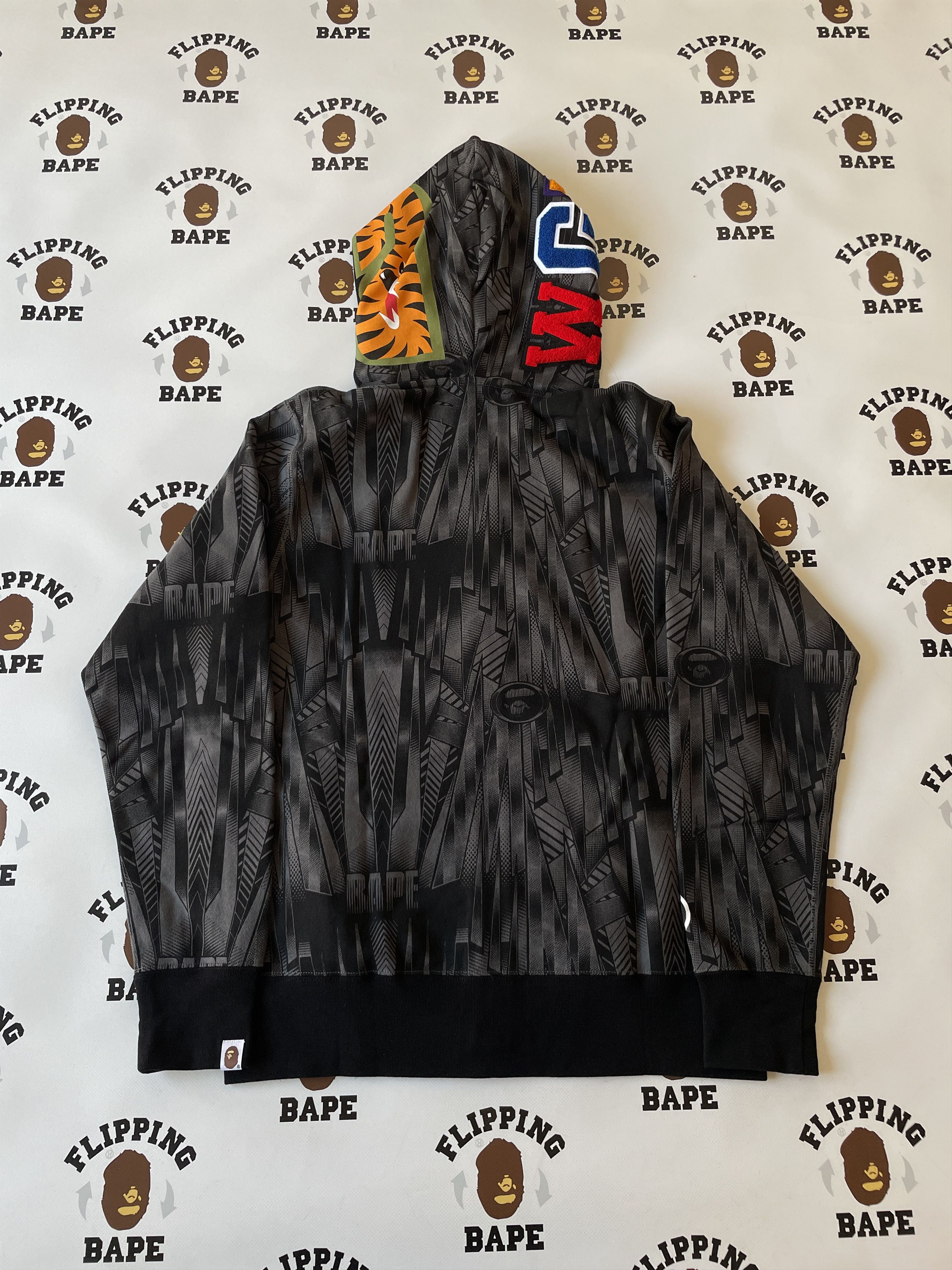BAPE SPEED RACER SHARK FULL ZIP HOODIE (2023)