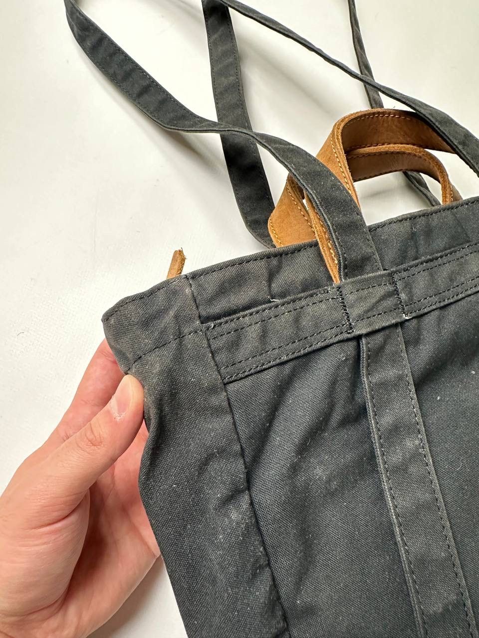 Fjallraven WAXED🔥 Fjallraven Totepack Vintage G-1000 Tote Bag Backpack Size ONE SIZE - 8 Thumbnail