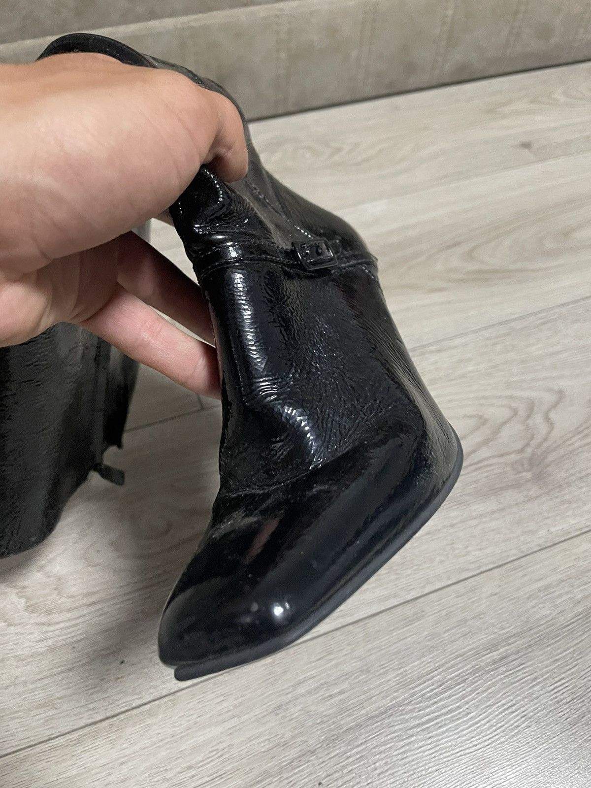 Buffalo London Vintage Buffalo London Leather Boots High Heels Brasil Size US 8 / IT 38 - 5 Thumbnail