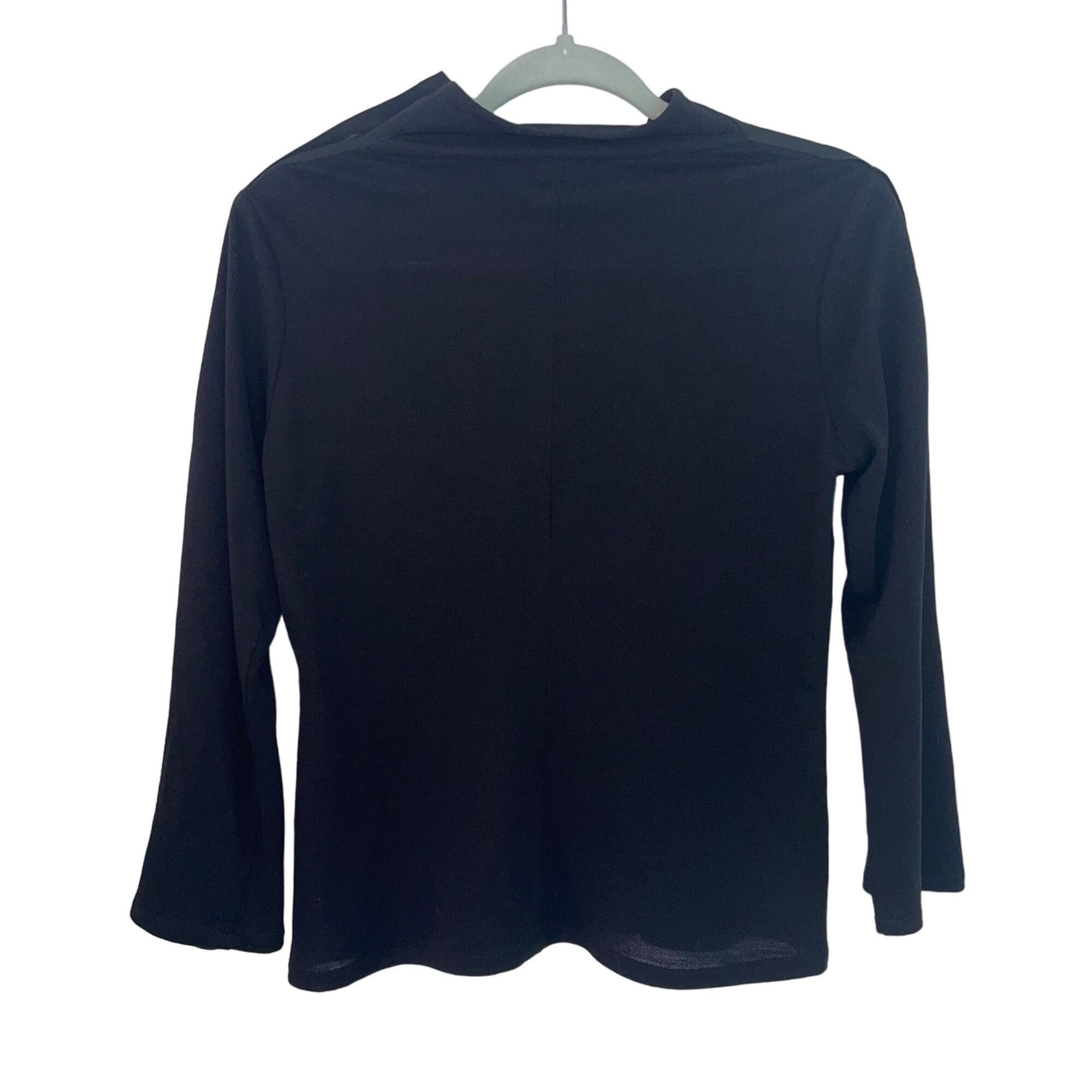 Other Diana Slavin Womens Sweater Size XXS Black Knit Size XXS / US 00 / IT 34 - 2 Thumbnail