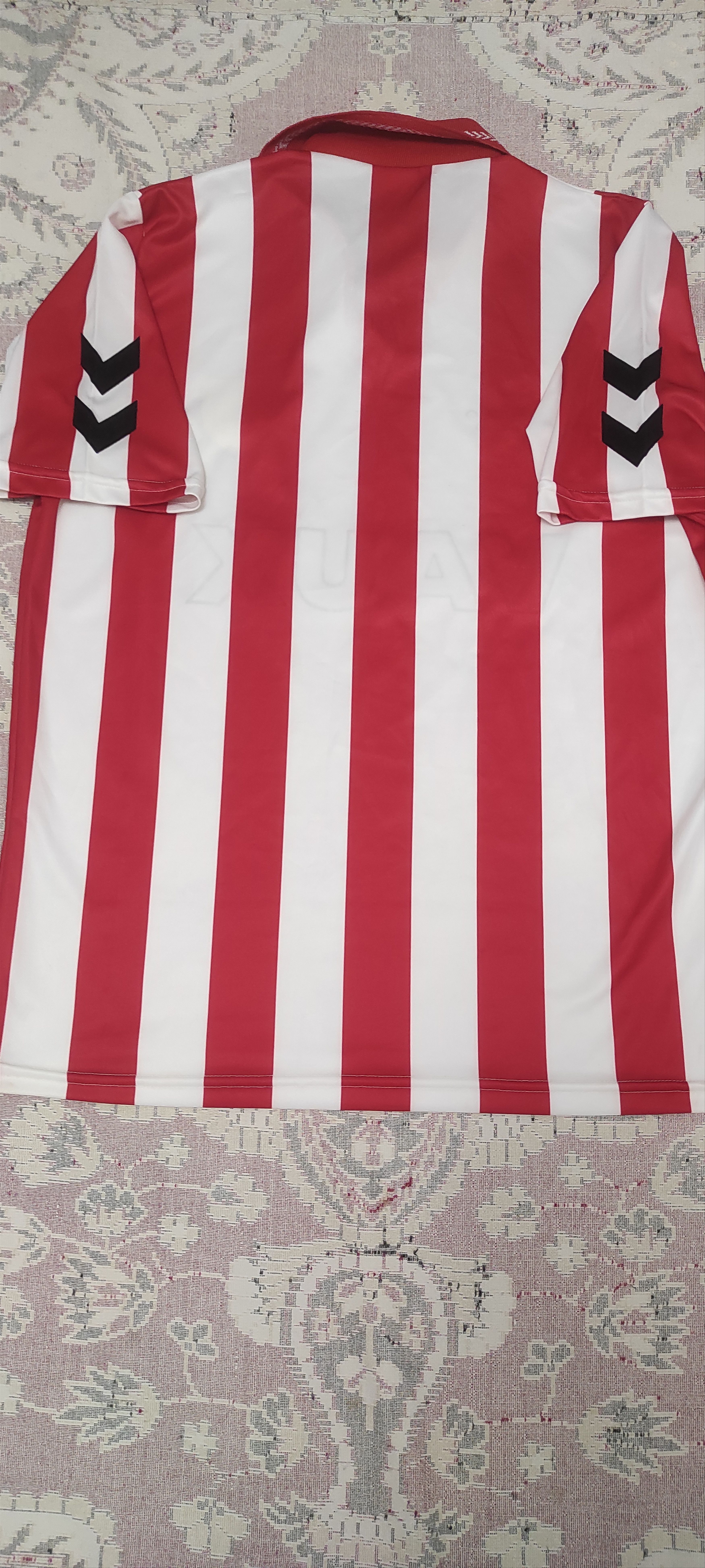 Hummel Sunderland Home football shirt 1991 - 1994 Rare Vintage Size US L / EU 52-54 / 3 - 4 Thumbnail