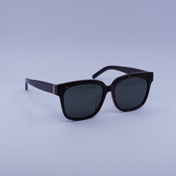 Saint Laurent Paris Saint Laurent SL M40/FN 004 Sunglasses Havana Square Frame Size ONE SIZE - 5 Thumbnail