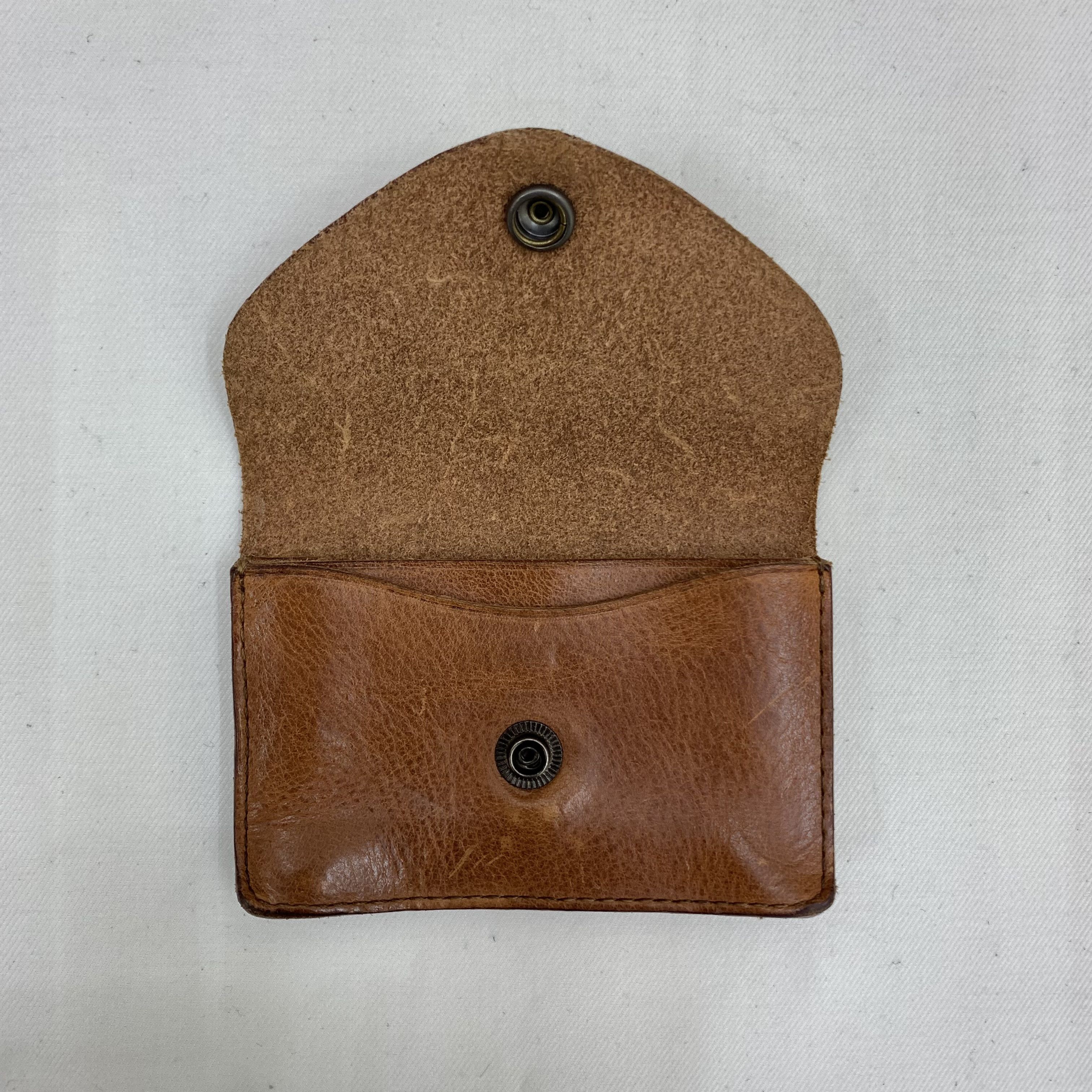 Double RL『LEATHER CARD CASE』 Tooled Leather Card Case