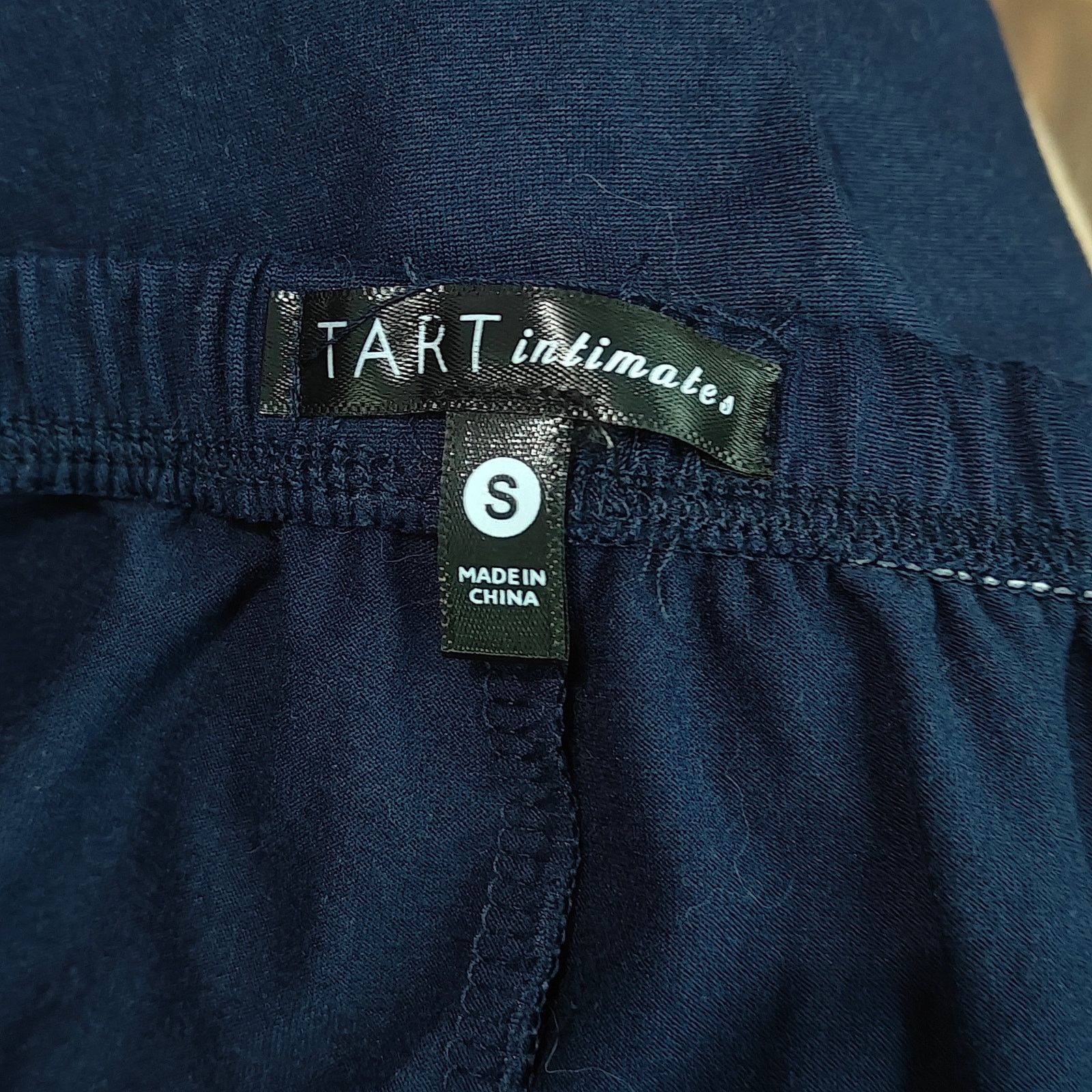 TART Collections Tart Intimates Brushed Poly Navy Pajama Set Womens Small Size ONE SIZE - 9 Thumbnail