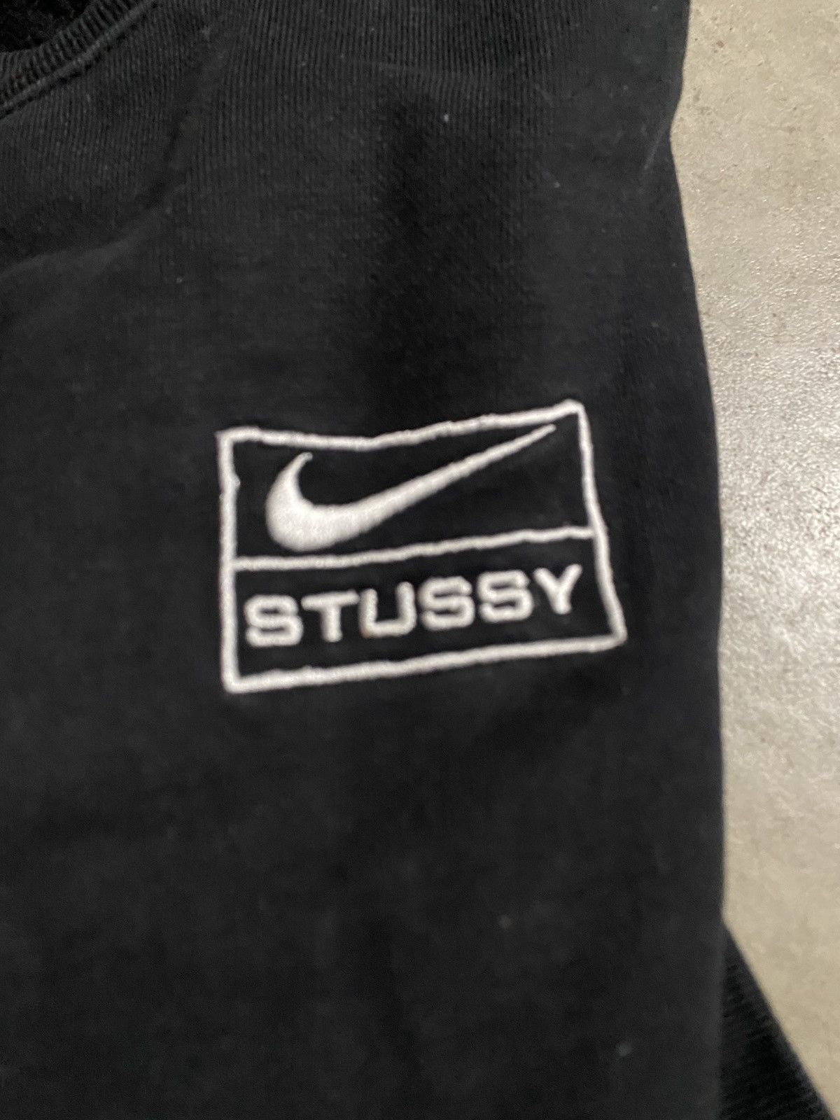 Nike × Stussy Black Stussy Nike Crewneck Size US S / EU 44-46 / 1 - 3 Thumbnail