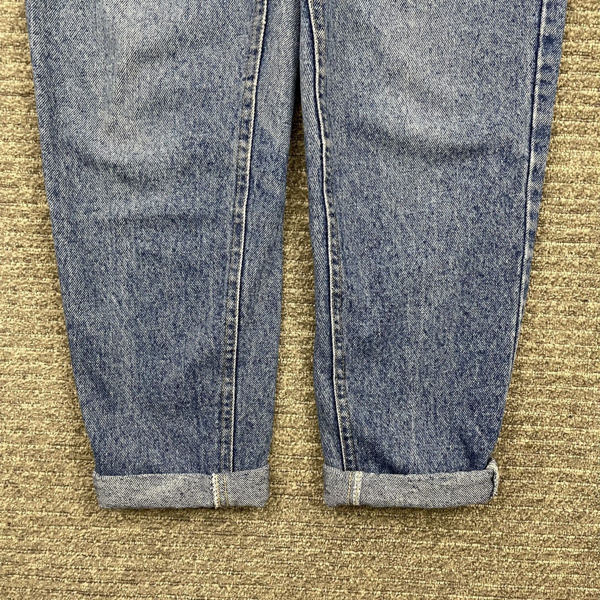 Lee LEE Riders Vintage Light Wash Denim Retro Mom Jeans Size 32" / US 10 / IT 46 - 7 Thumbnail