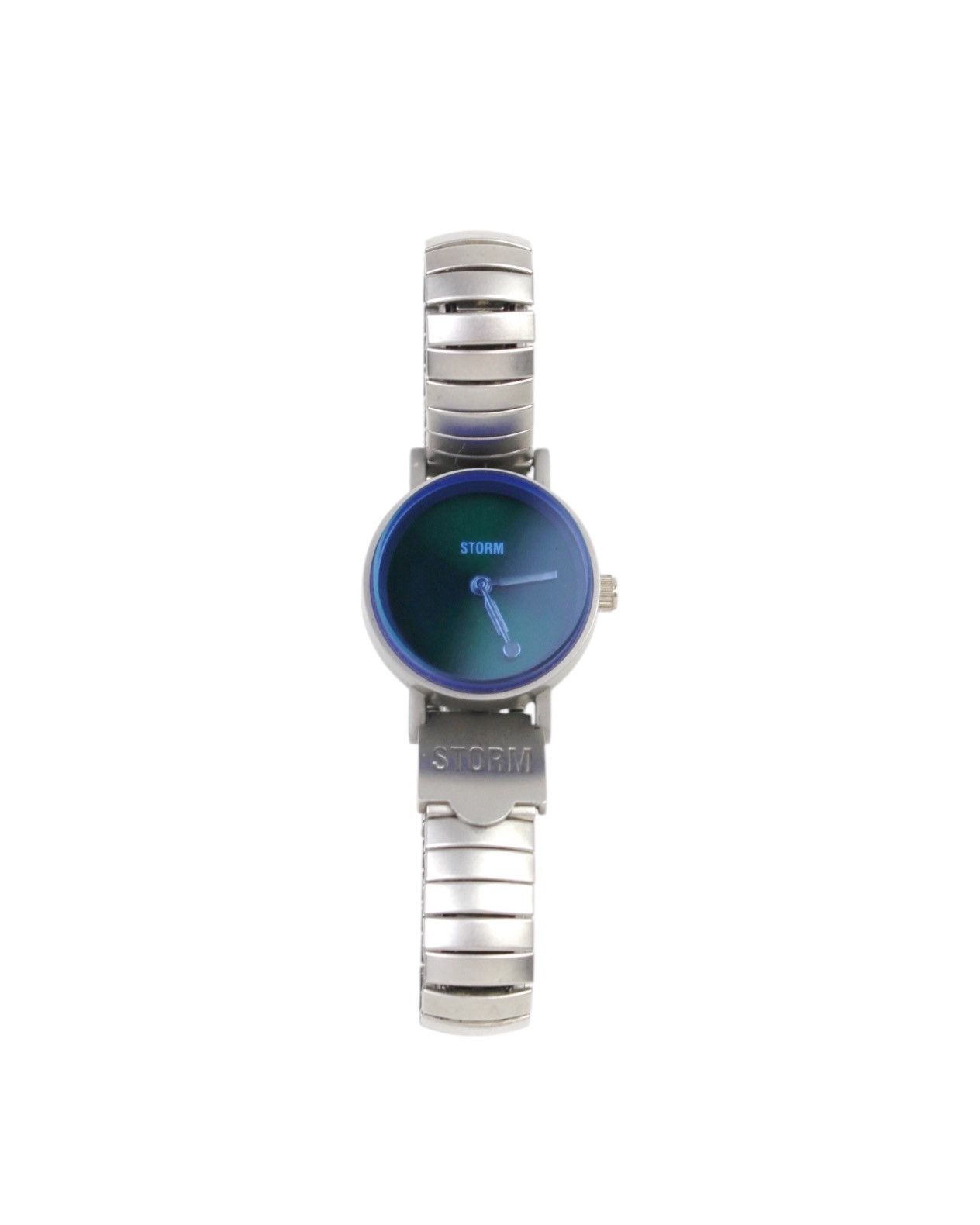 Hysteric Glamour 1990S STORM MINI DIFFUSION BLUE-GREEN DIAL EXPANSION WATCH Size ONE SIZE - 2 Thumbnail