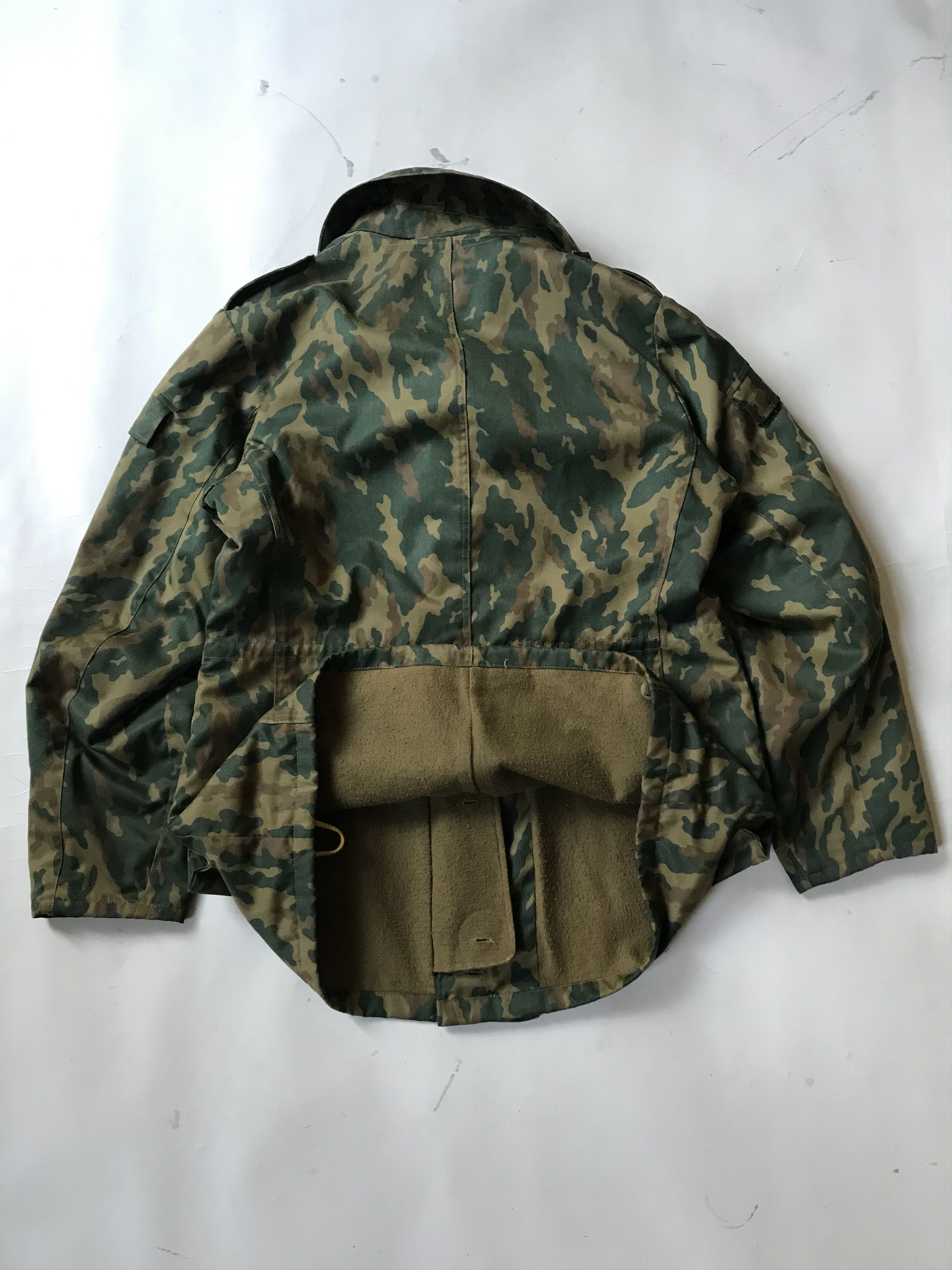 Vintage Vintage Military VSR 93 Vertical Camo Russian Camo Jacket | Grailed