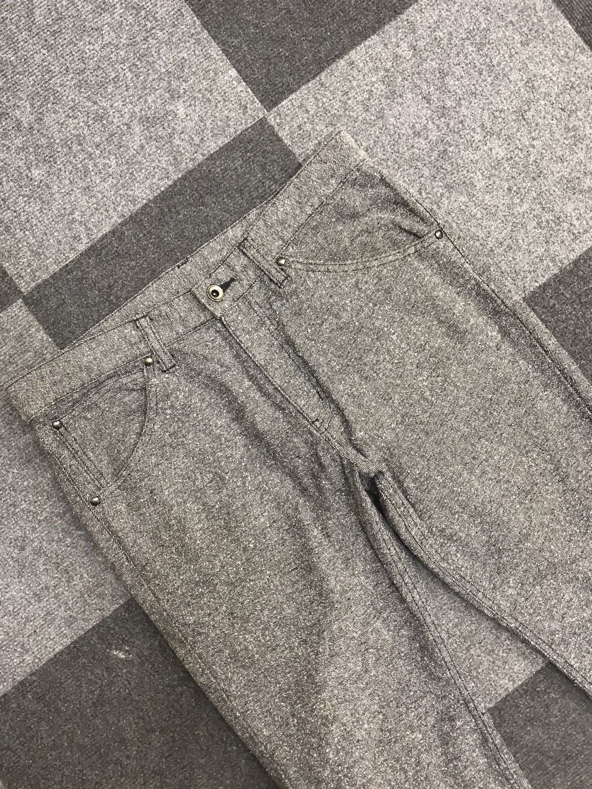Japanese Brand Made in Japan Paper Salt Cropped Pant Size US 32 / EU 48 - 2 Thumbnail