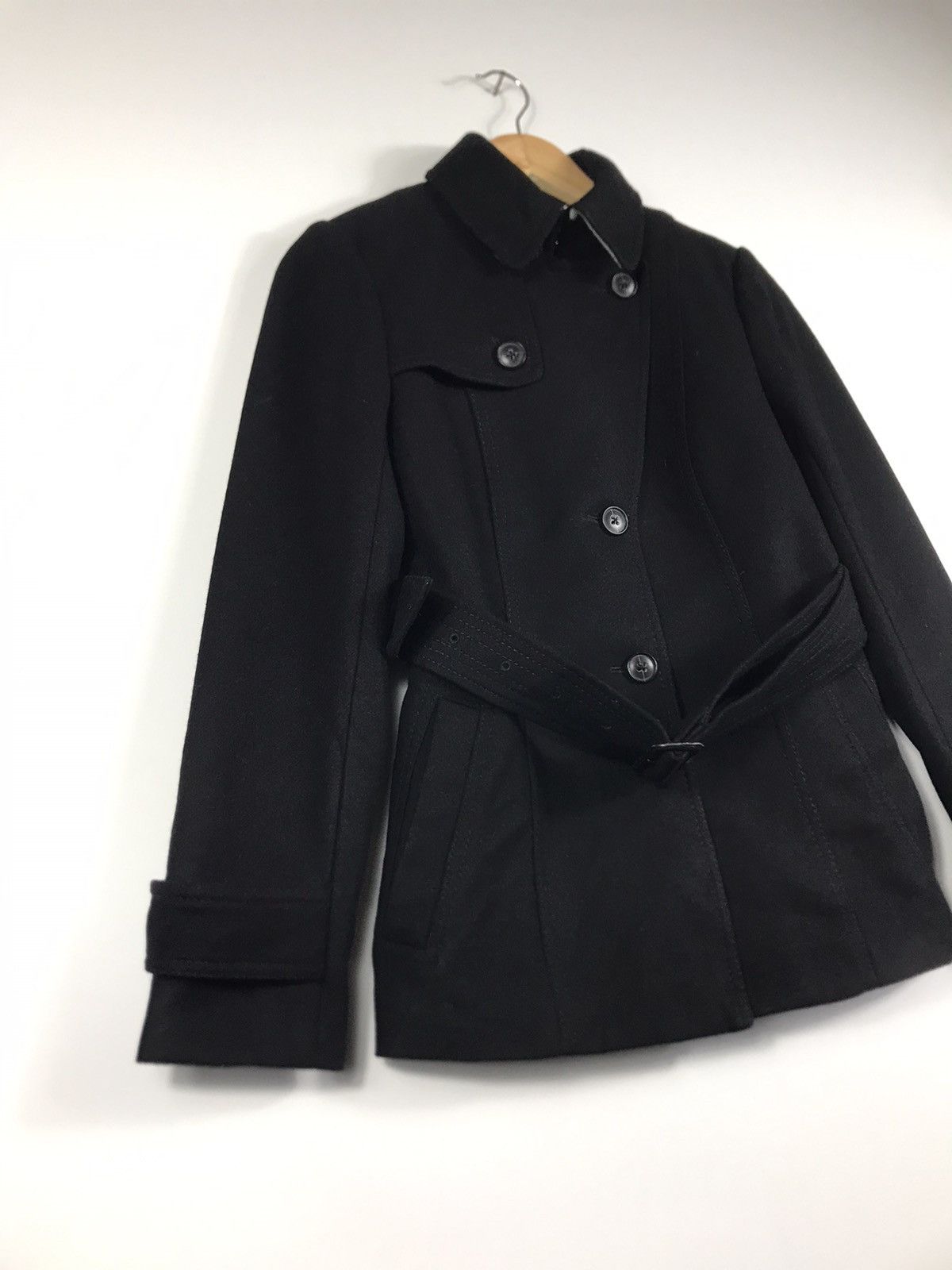 Banana Republic × Fashion Nova 🌟Banana Republic Nova Fides Wool Button Coat Jacket Size XS / US 0-2 / IT 36-38 - 2 Thumbnail