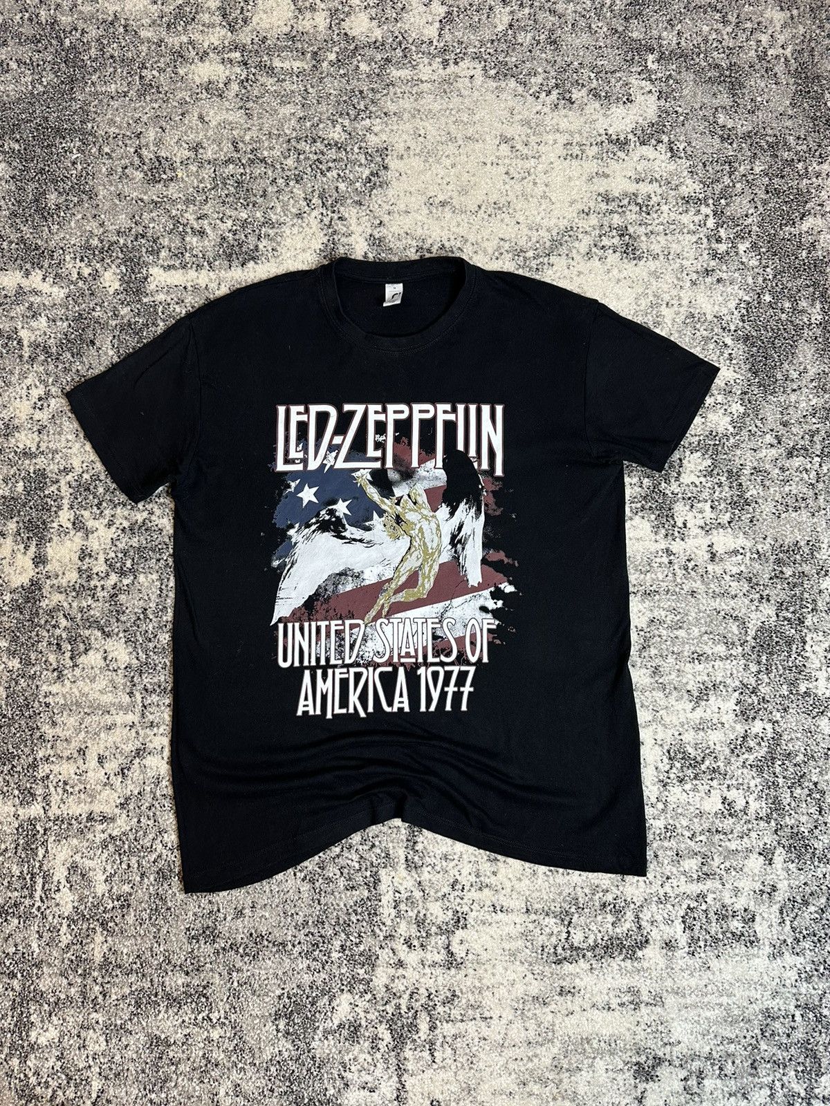 Band Tees Led Zeppelin Vintage Rock Band tees Streetwear Rare Y2k Tees Size US M / EU 48-50 / 2 - 1 Thumbnail