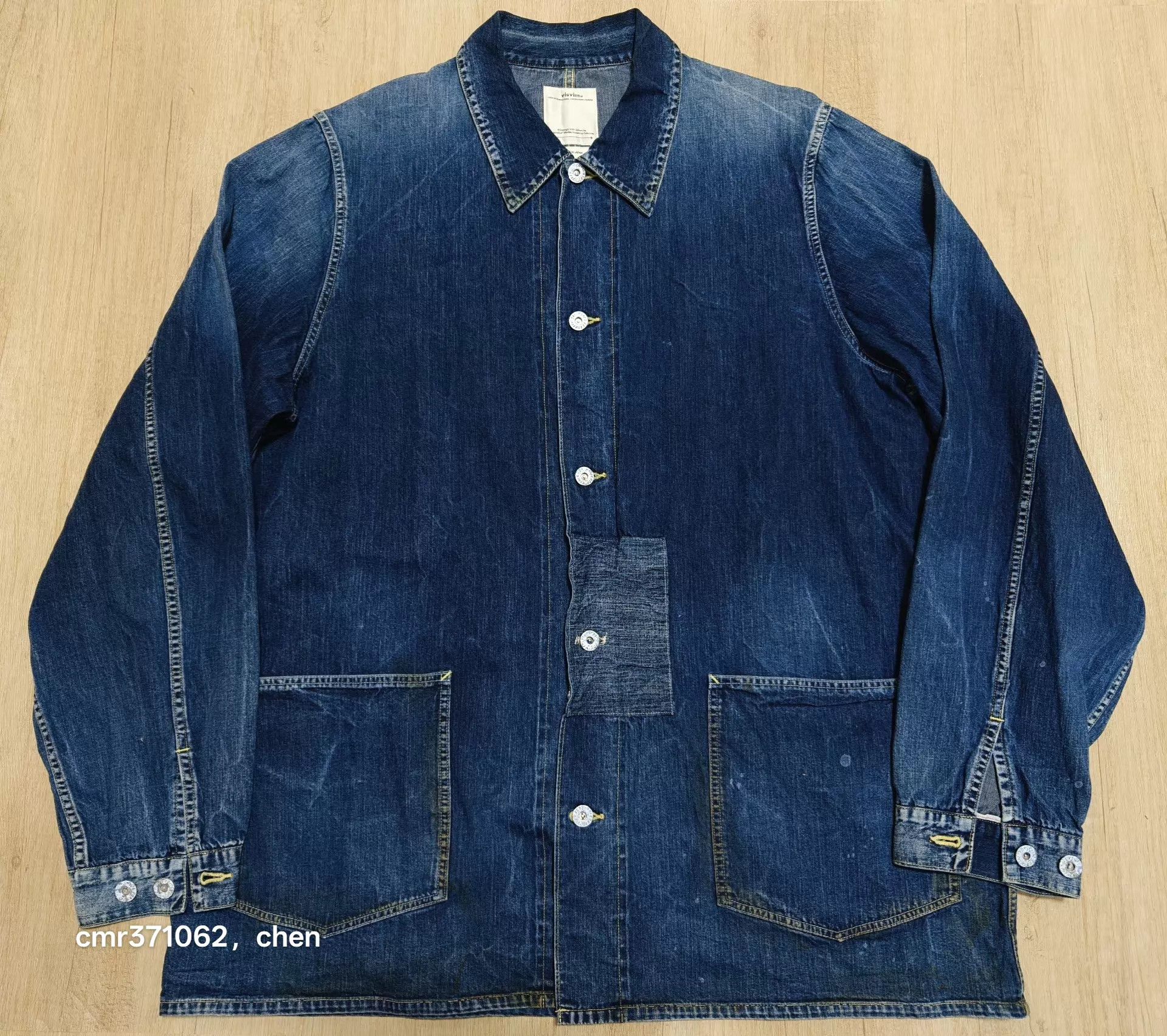 Visvim VISVIM 19AW SECTION GANG COVERALL DRY DENIM Size US XXL / EU 58 / 5 - 1 Thumbnail