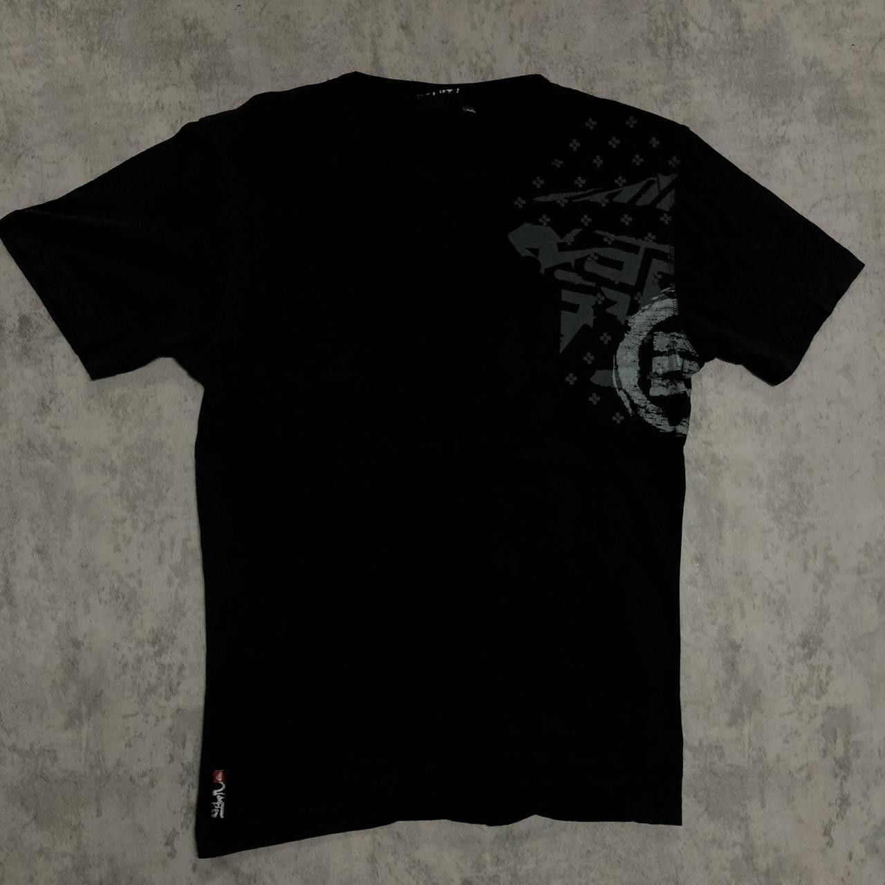 Quiksilver Quiksilver black & grey streetwear tee #streetwear Size US XXL / EU 58 / 5 - 1 Thumbnail