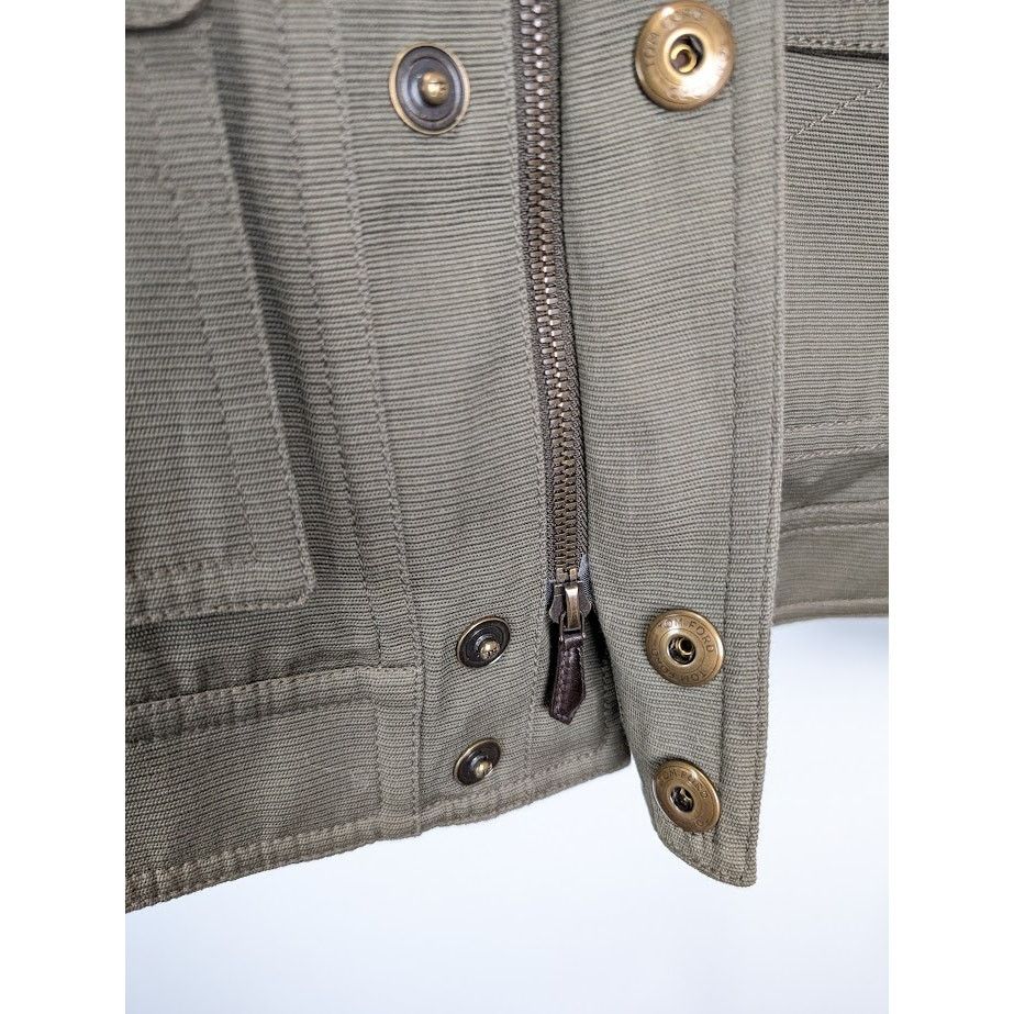 Tom Ford o1rshd1 Jacket in Green Size US M / EU 48-50 / 2 - 14 Thumbnail