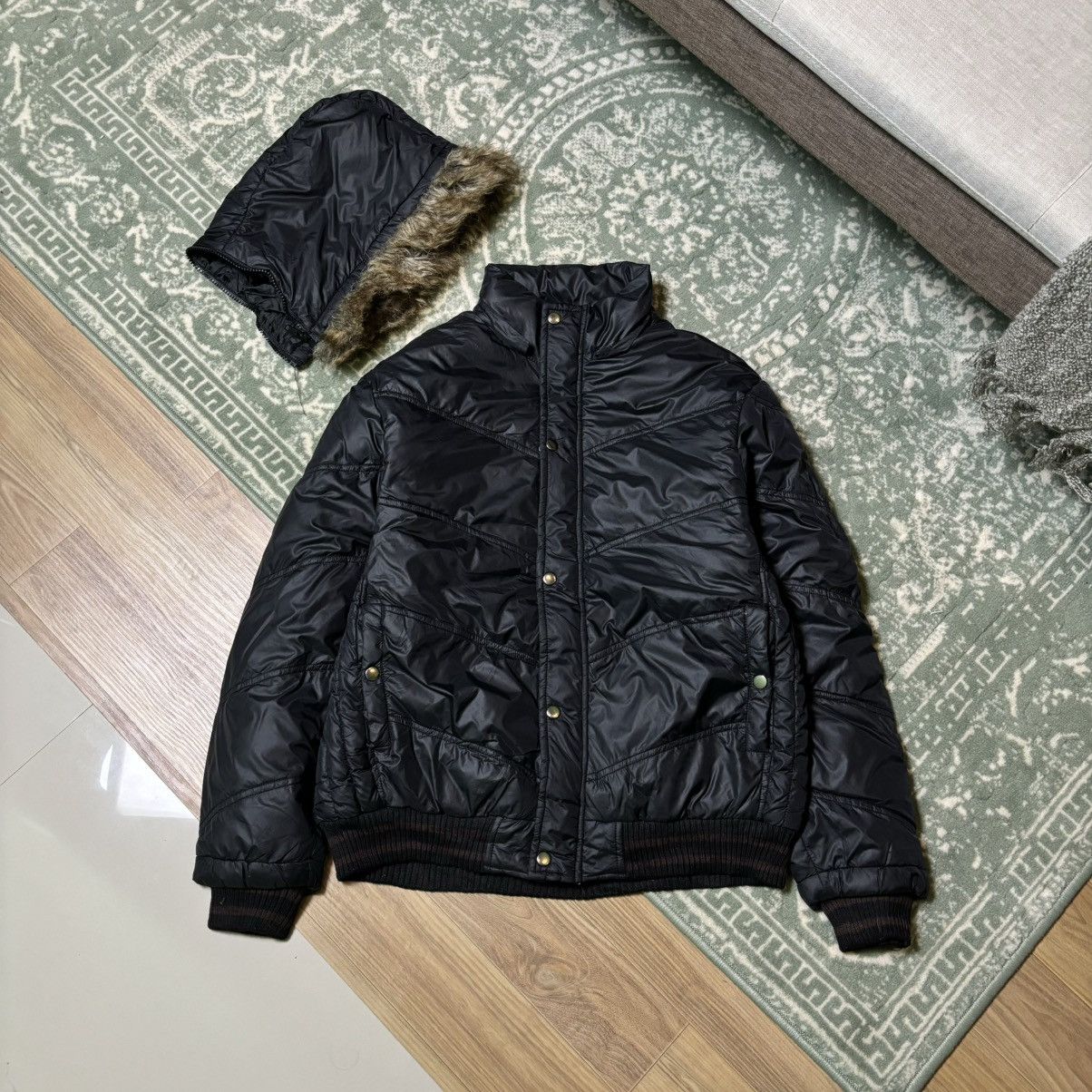 Japanese Brand R&U Ifsixwasnine LGB Style fur jacket puffer vintage Y2K Size US L / EU 52-54 / 3 - 2 Thumbnail