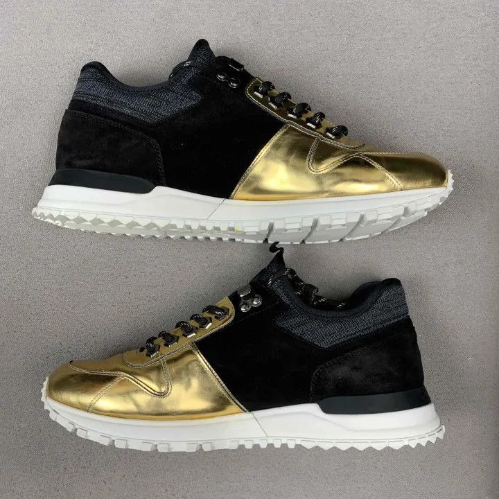 Other Louis Vuitton Gold and Black Casual Sneakers -2508 Size US 8 / EU 41 - 5 Thumbnail