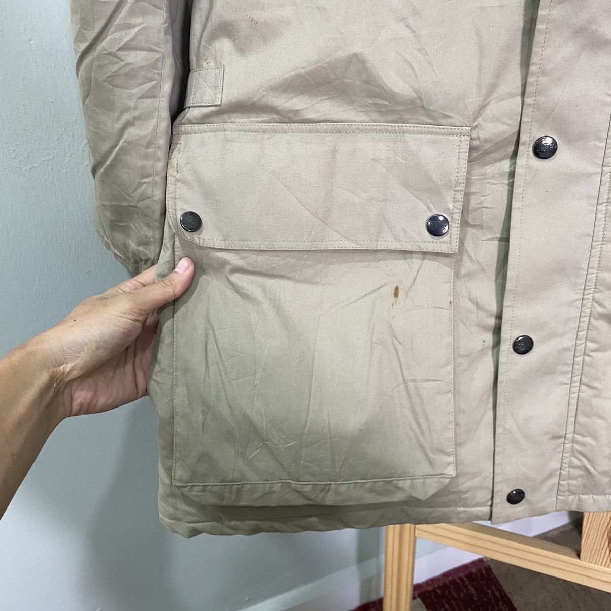 Burberry Vintage Burberry Corduroy Collar Hunting Canvas Field Jacket Size US L / EU 52-54 / 3 - 10 Thumbnail