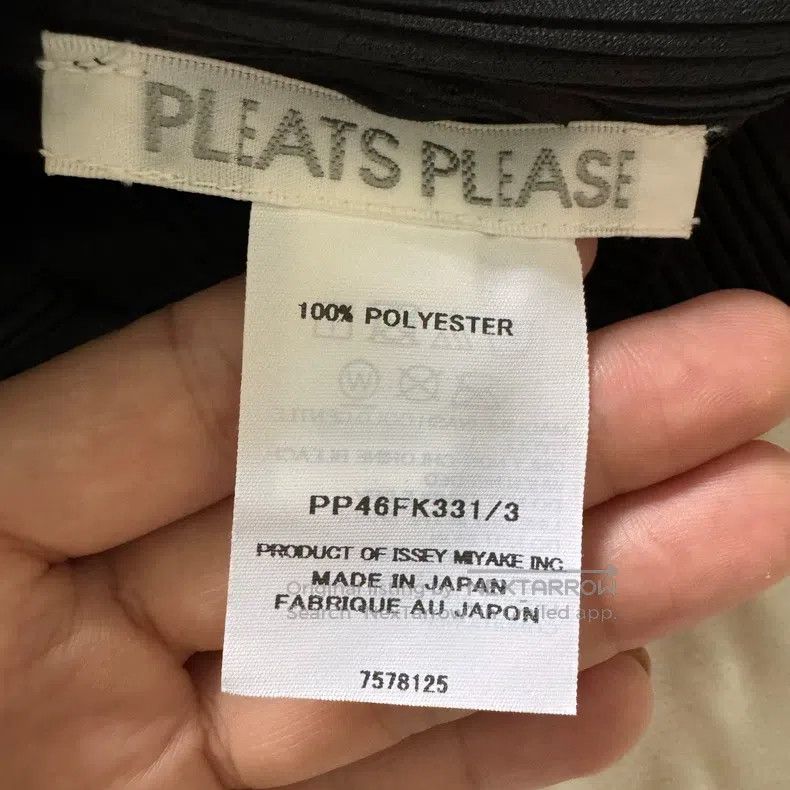 Issey Miyake Issey Miyake Black Ribbed Long Sleeve Top Size L / US 10 / IT 46 - 6 Thumbnail