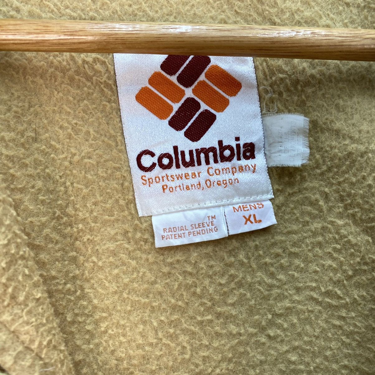 Columbia 🔥 vintage Columbia duck camo hunting soft brown fleece l Size US M / EU 48-50 / 2 - 16 Thumbnail