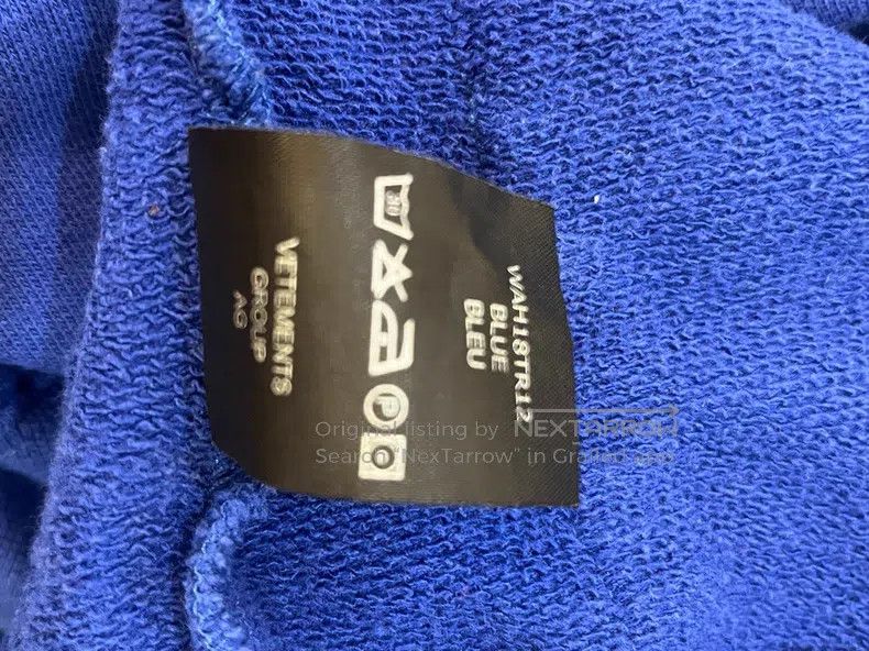 Vetements VETEMENTS EU Hoodie Size US XS / EU 42 / 0 - 6 Thumbnail
