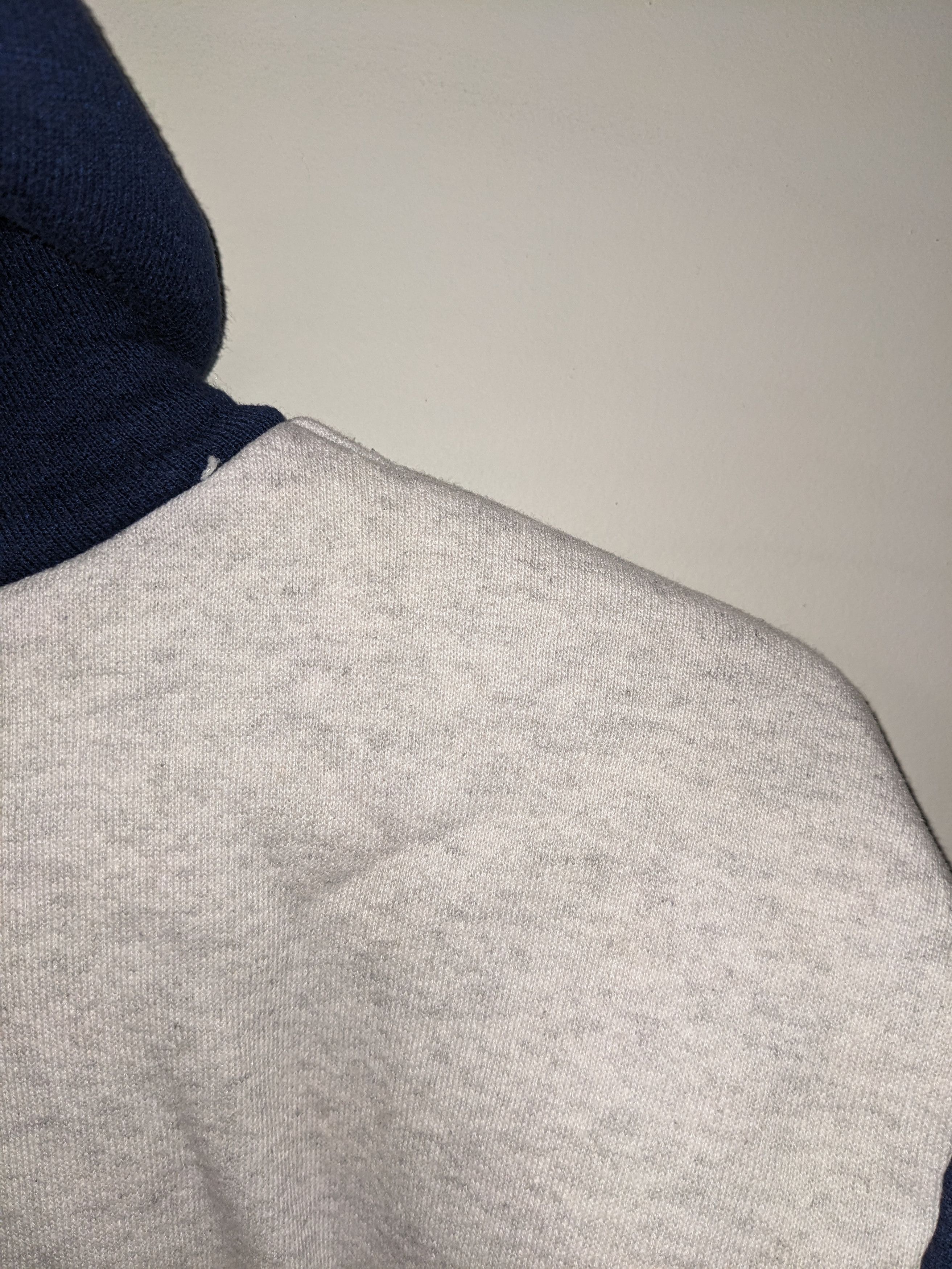 Nike × Vintage Vintage 90s Nike Swoosh Essential Gray YOUTH X-Large Hoodie Size US XL / EU 56 / 4 - 14 Thumbnail