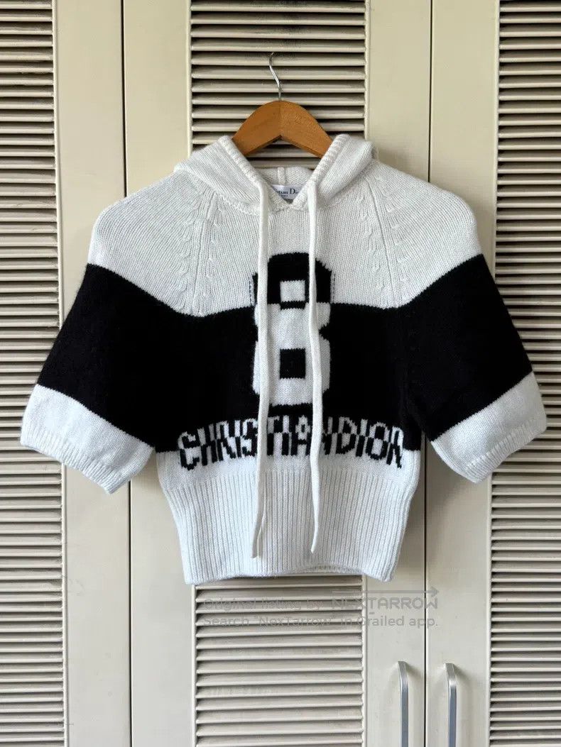 Dior Lucky Number 8 Hooded Knitwear sweater