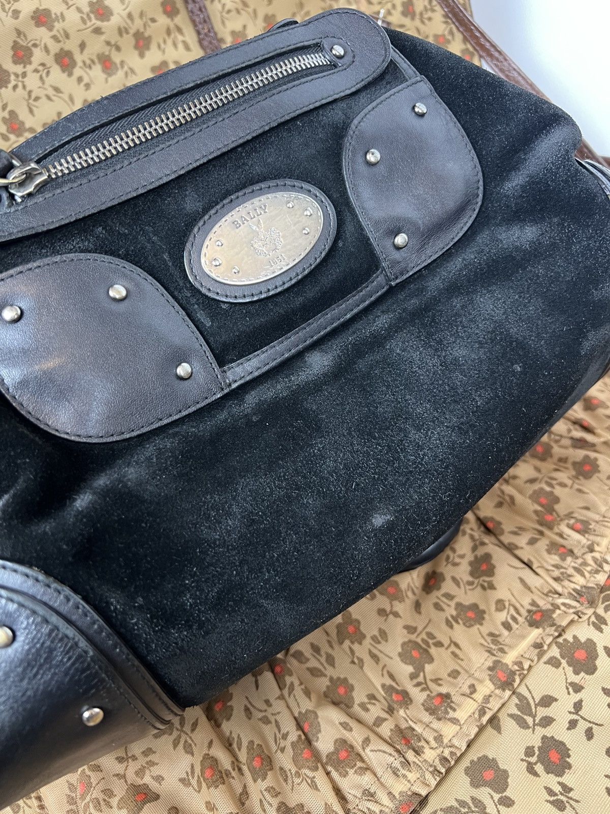 Bally Vintage Bally suede leather Bag Size ONE SIZE - 12 Thumbnail