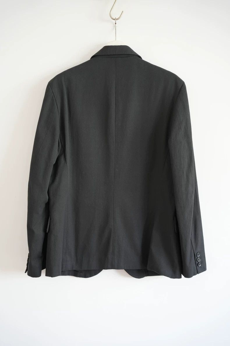 Yohji Yamamoto Yohji Yamamoto Yohji Yamamoto Short Black Sleeve Suit Jack Size US M / EU 48-50 / 2 - 2 Thumbnail