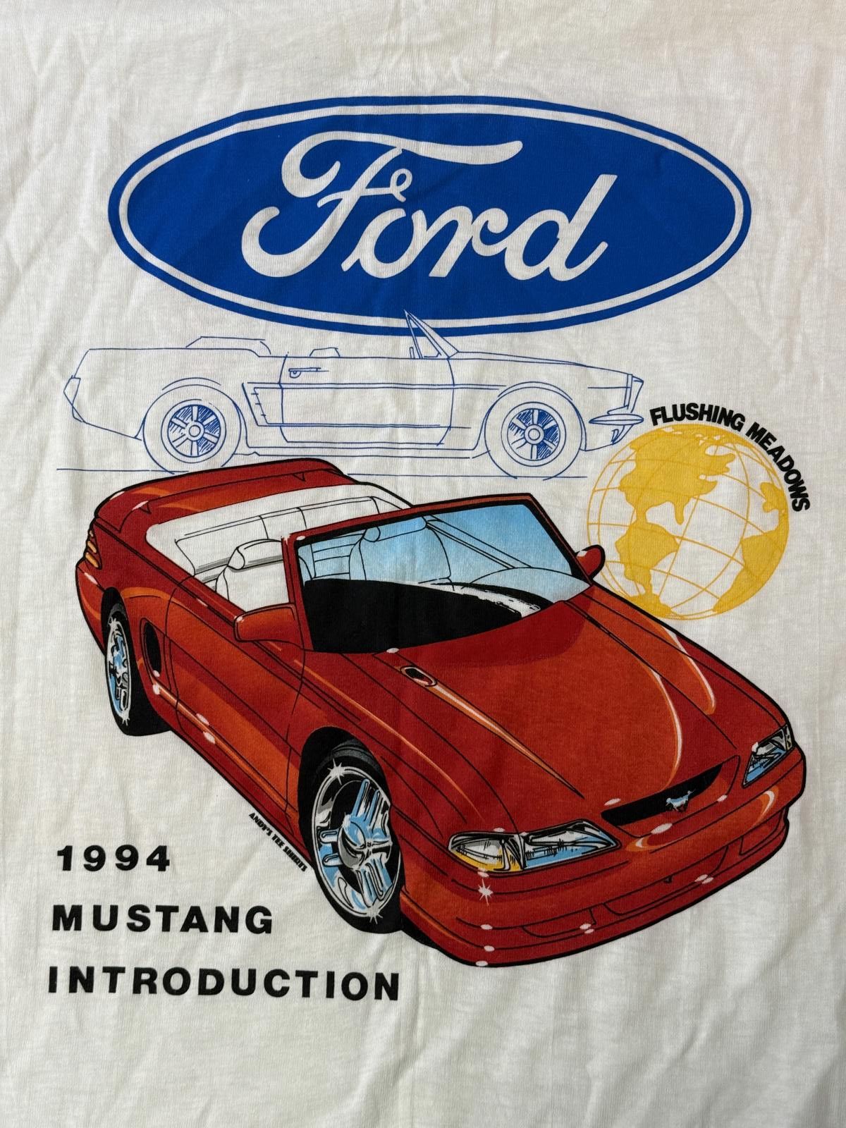 Hanes VTG Mustang Introduction T-shirt 1994 30th Anniversary Tee Size US M / EU 48-50 / 2 - 5 Thumbnail
